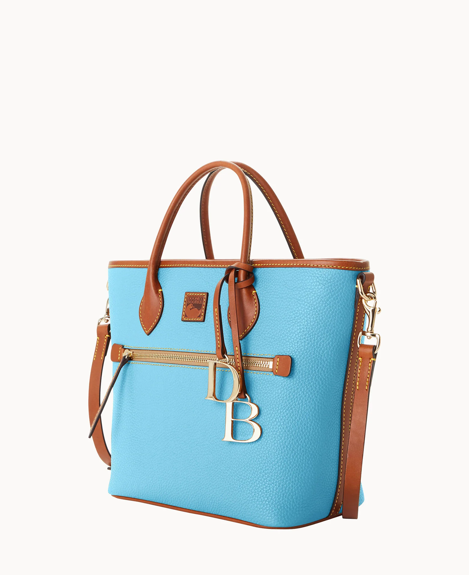 Pebble Grain Handle Tote - Image 12