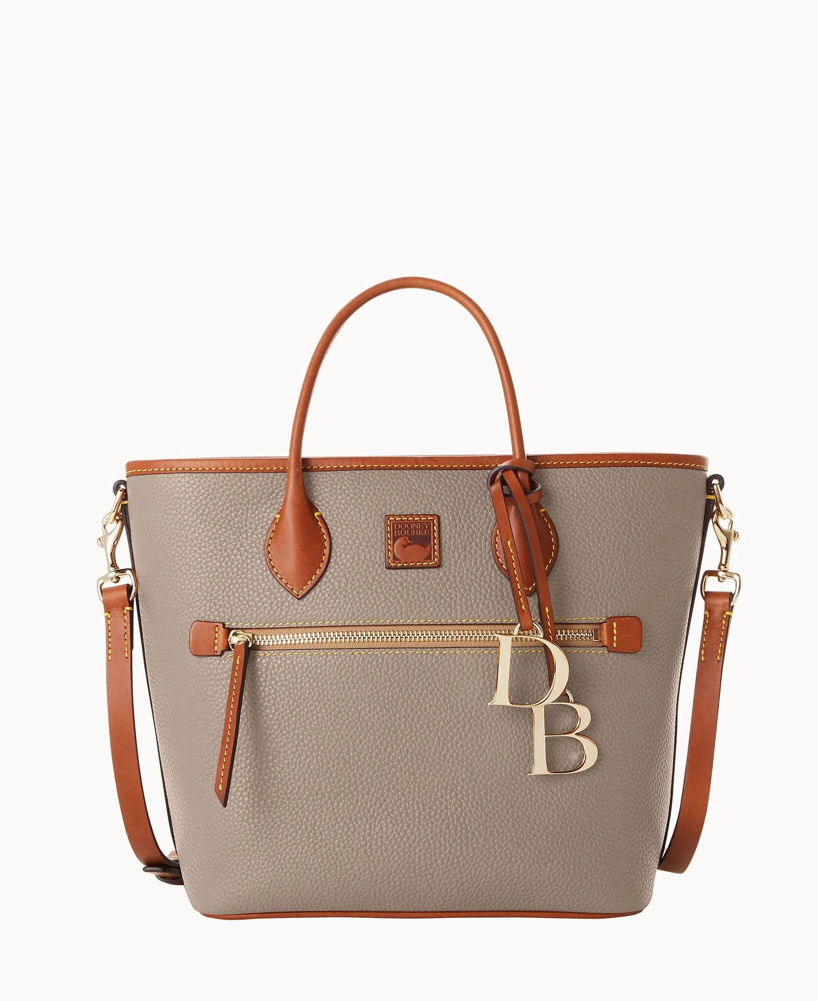 Pebble Grain Handle Tote - Image 21