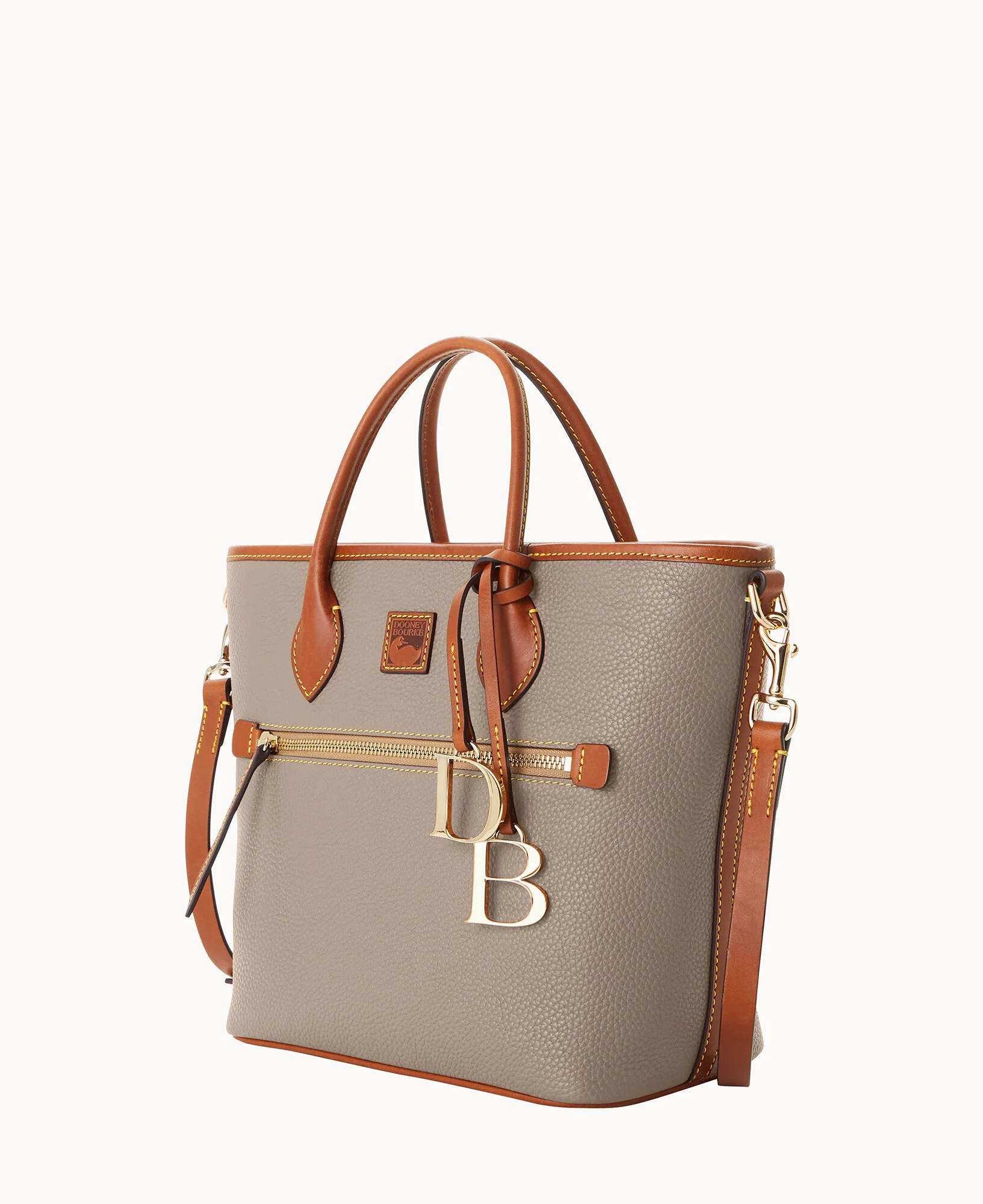 Pebble Grain Handle Tote - Image 22