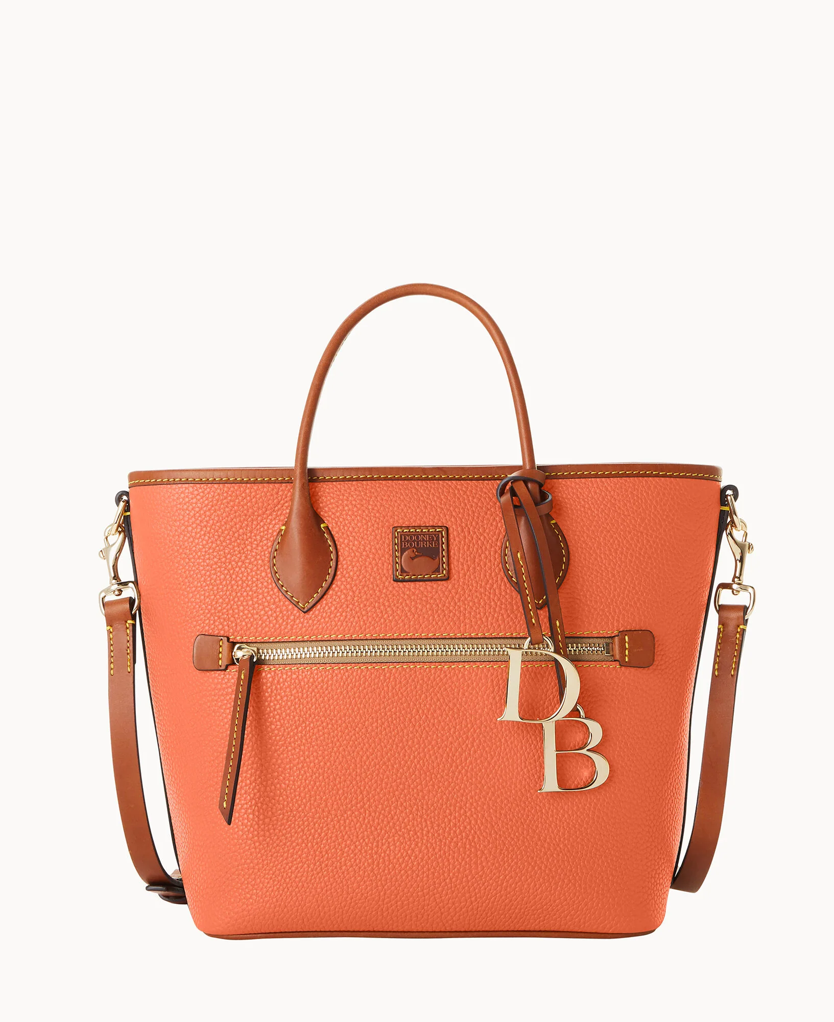 Pebble Grain Handle Tote - Image 8
