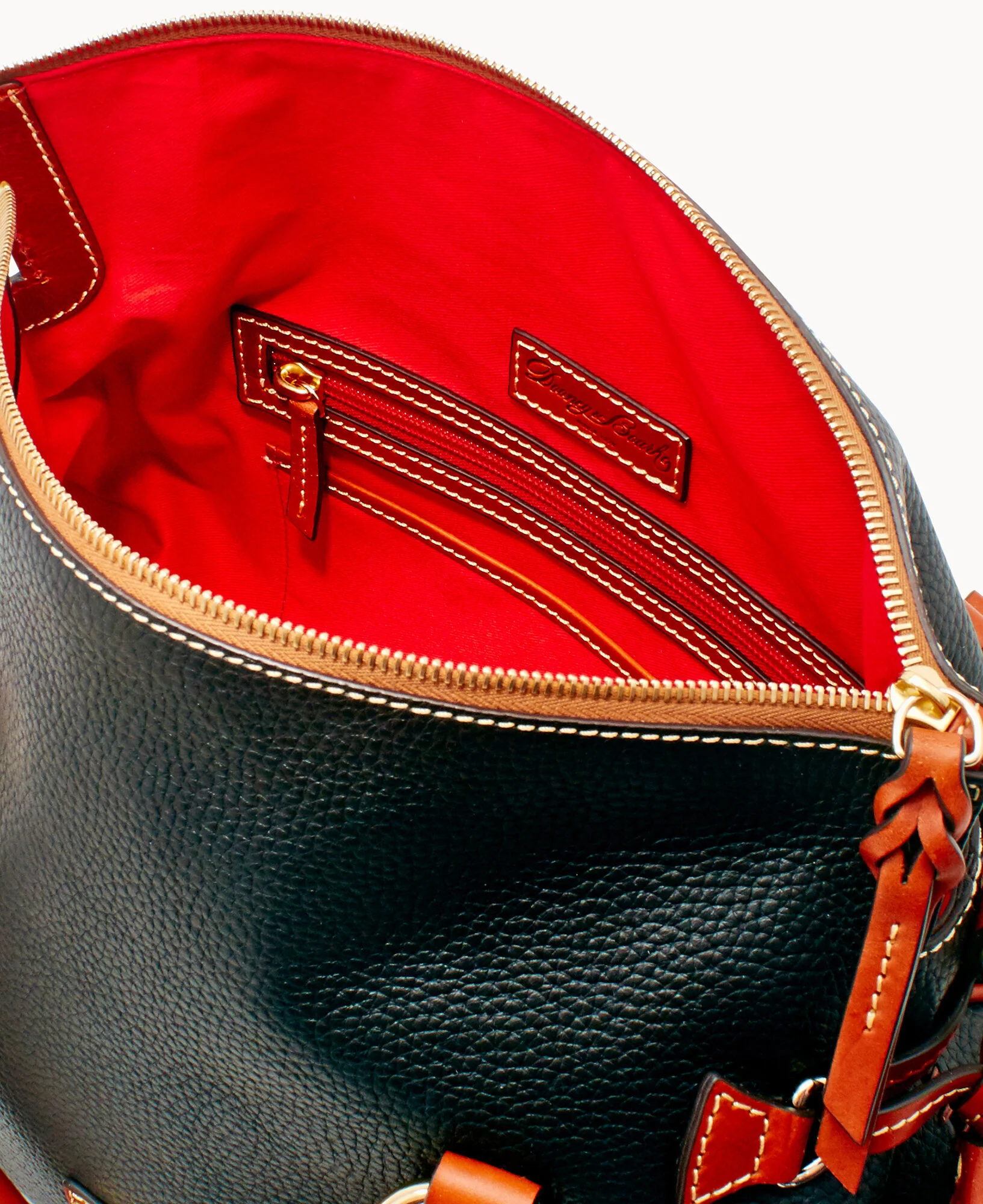 Pebble Grain Large Satchel - Image 7