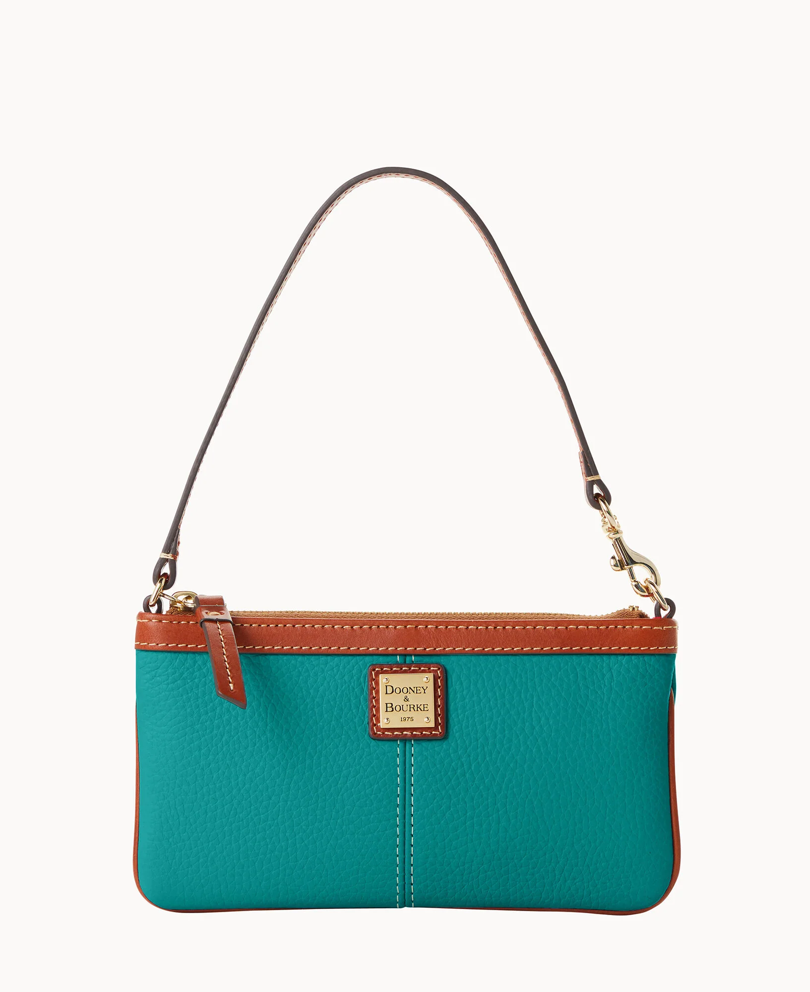 Pebble Grain Large Slim Wristlet - Image 25