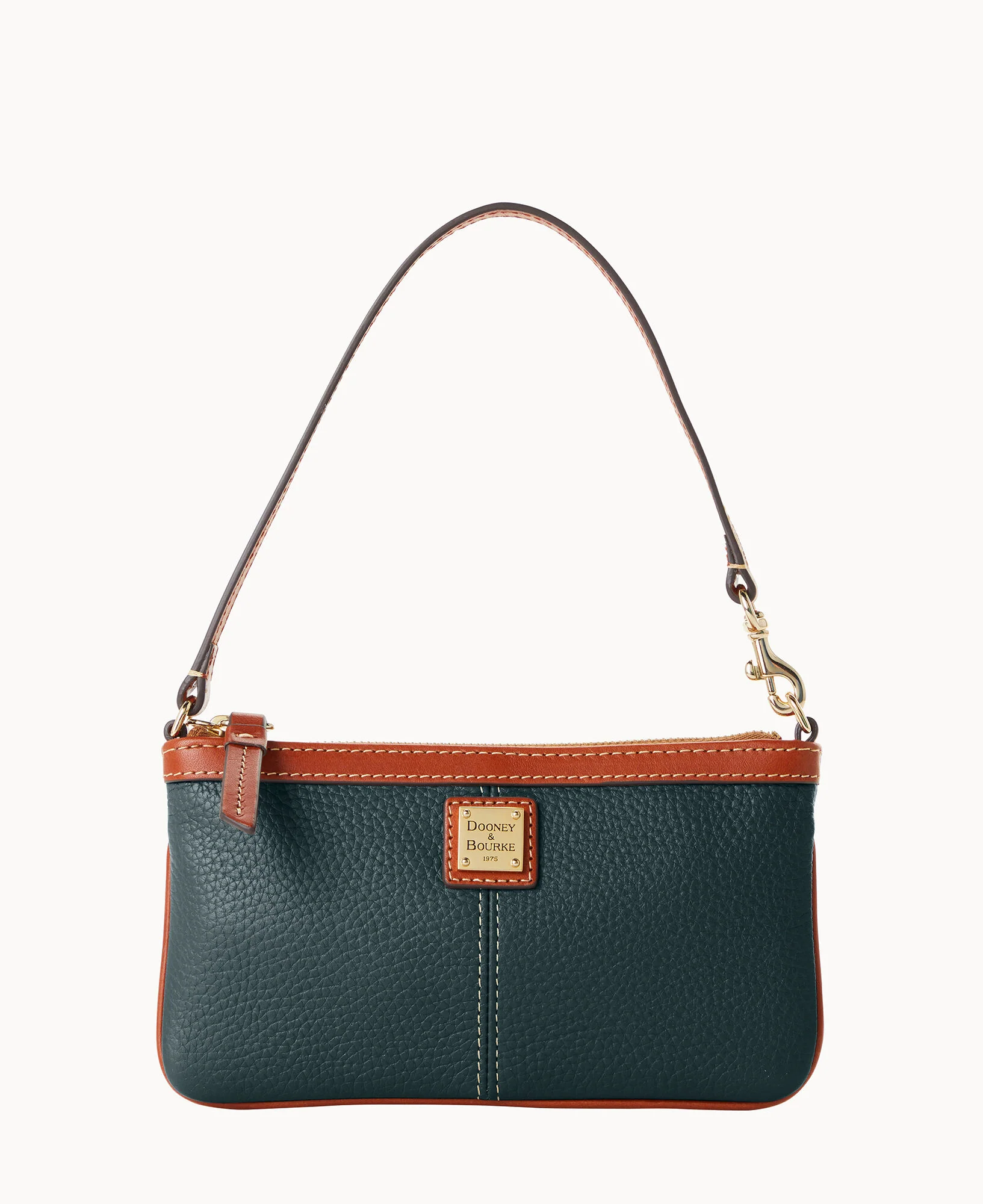 Pebble Grain Large Slim Wristlet - Image 28