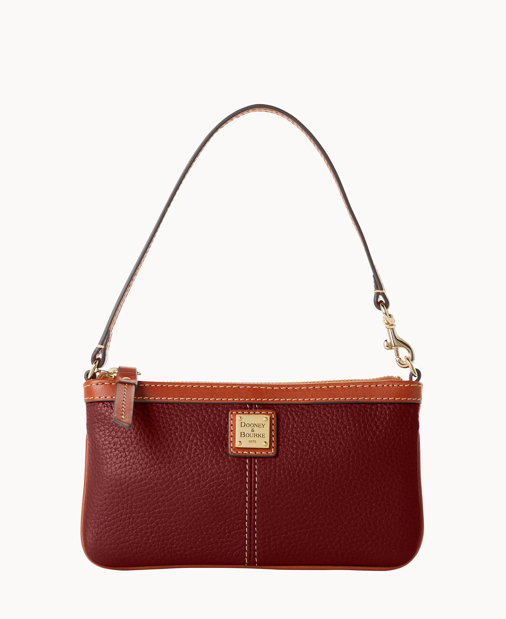 Pebble Grain Large Slim Wristlet - Image 31