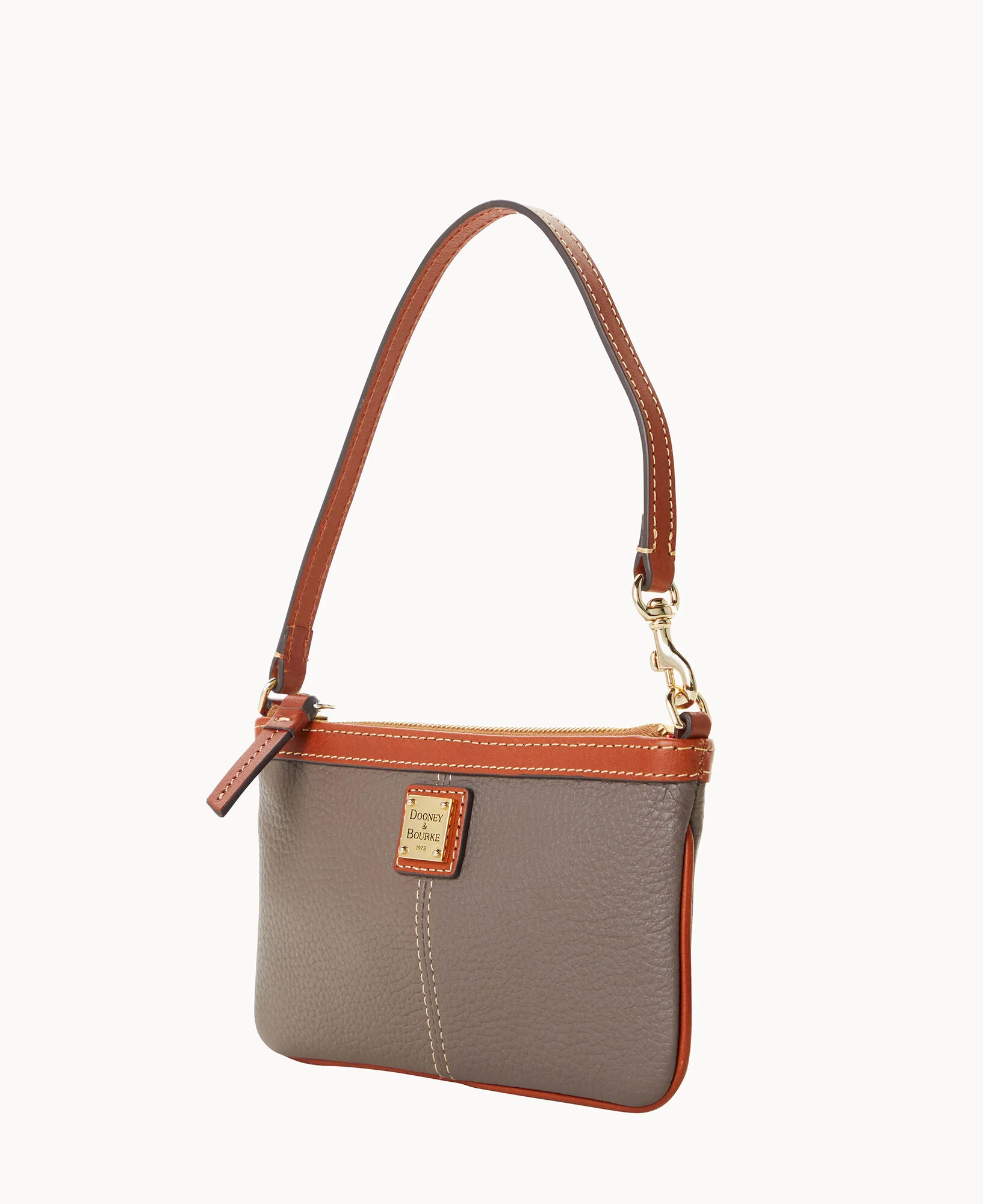 Pebble Grain Large Slim Wristlet - Image 35