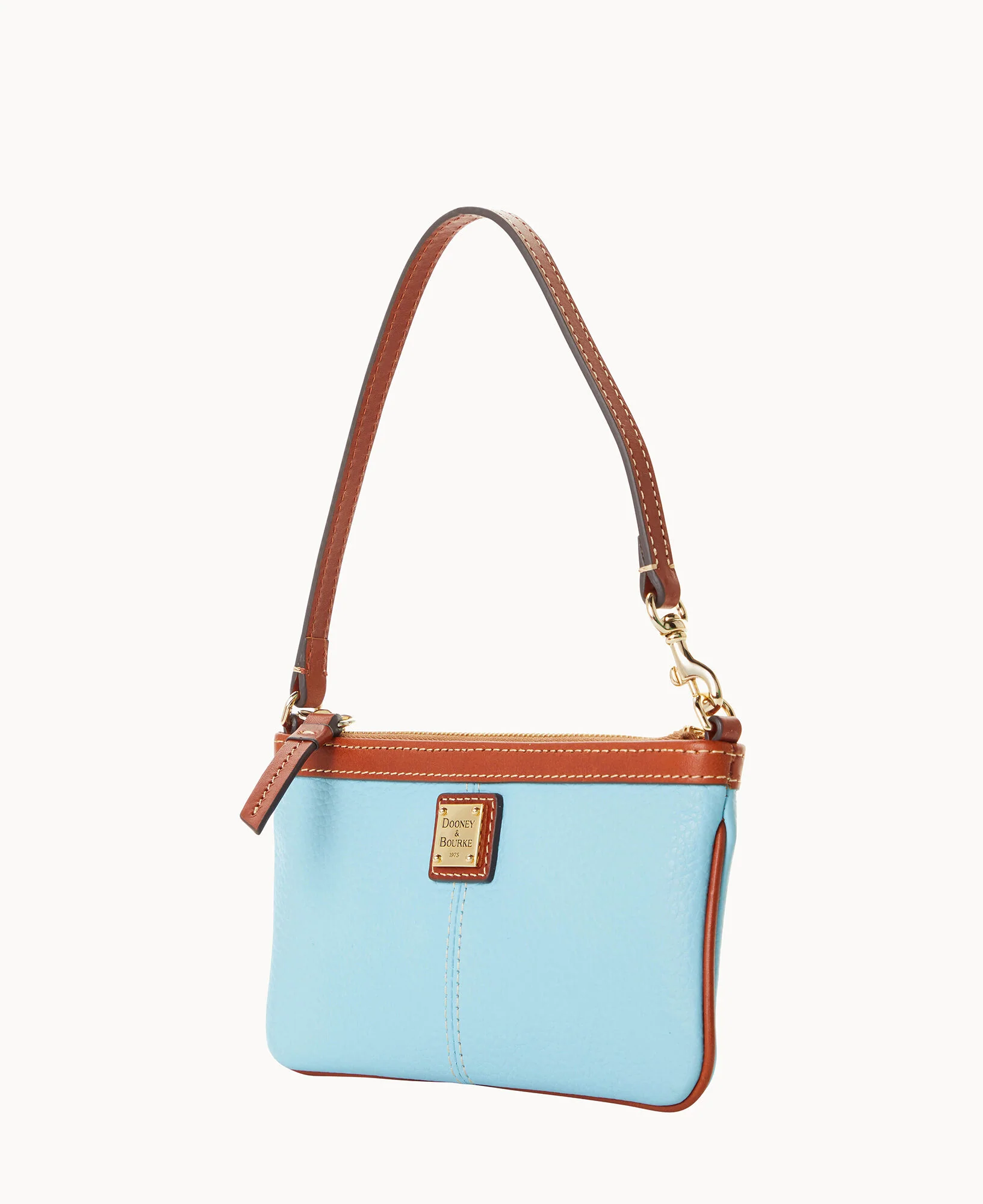 Pebble Grain Large Slim Wristlet - Image 47