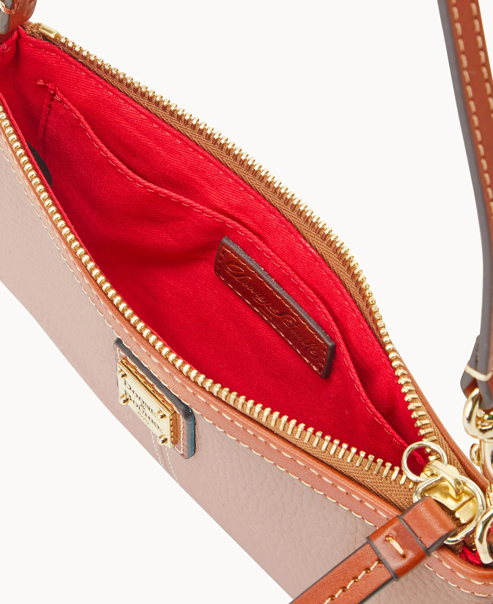 Pebble Grain Large Slim Wristlet - Image 51