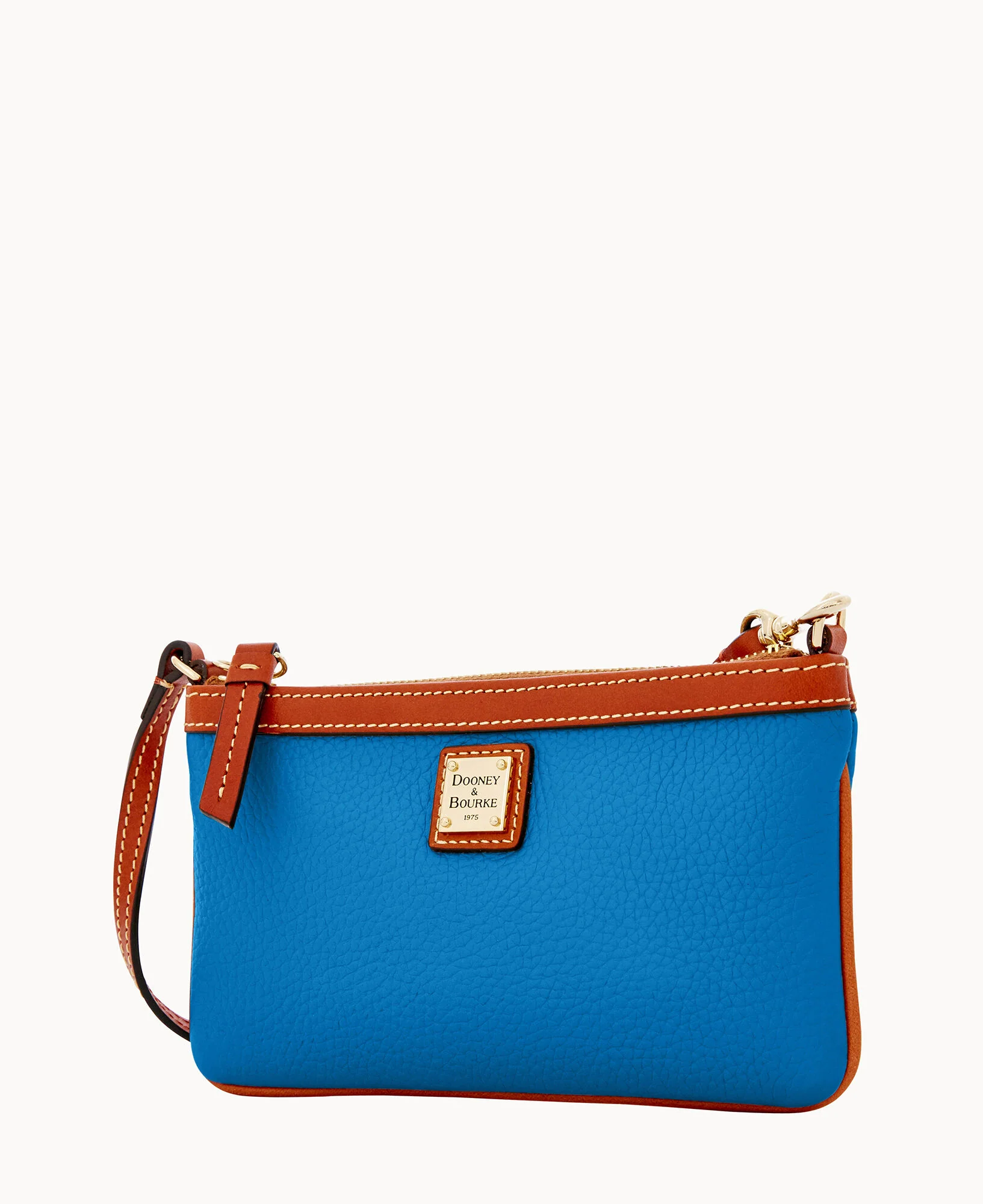 Pebble Grain Large Slim Wristlet - Image 31