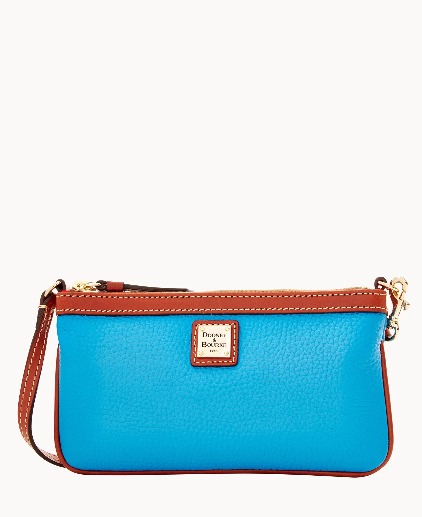 Pebble Grain Large Slim Wristlet - Image 46