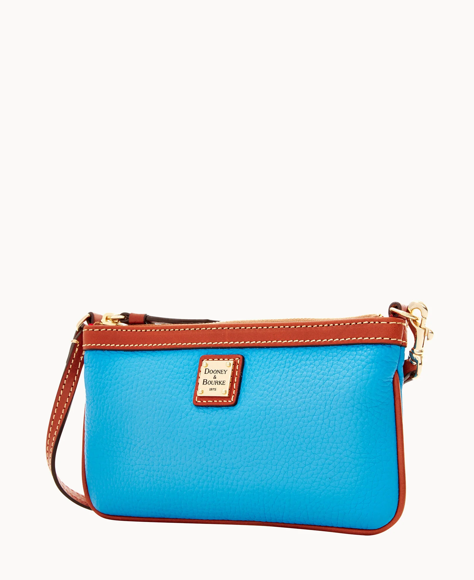 Pebble Grain Large Slim Wristlet - Image 47