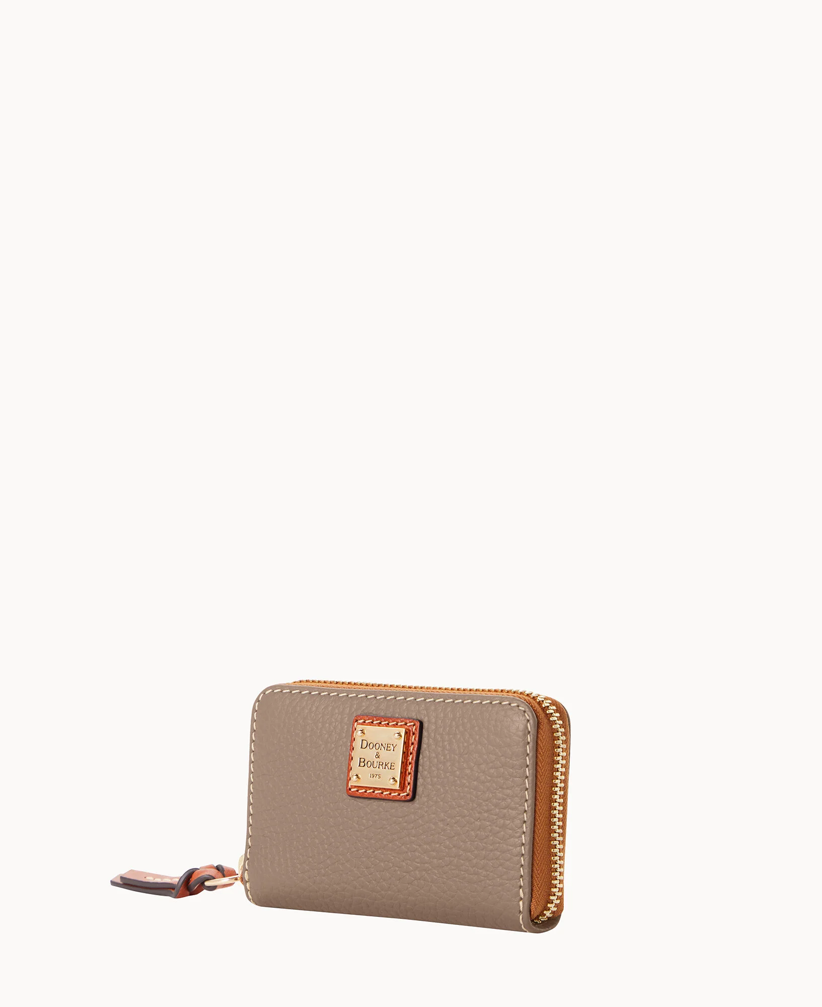 Pebble Grain Large Zip Around Credit Card Case - Image 17