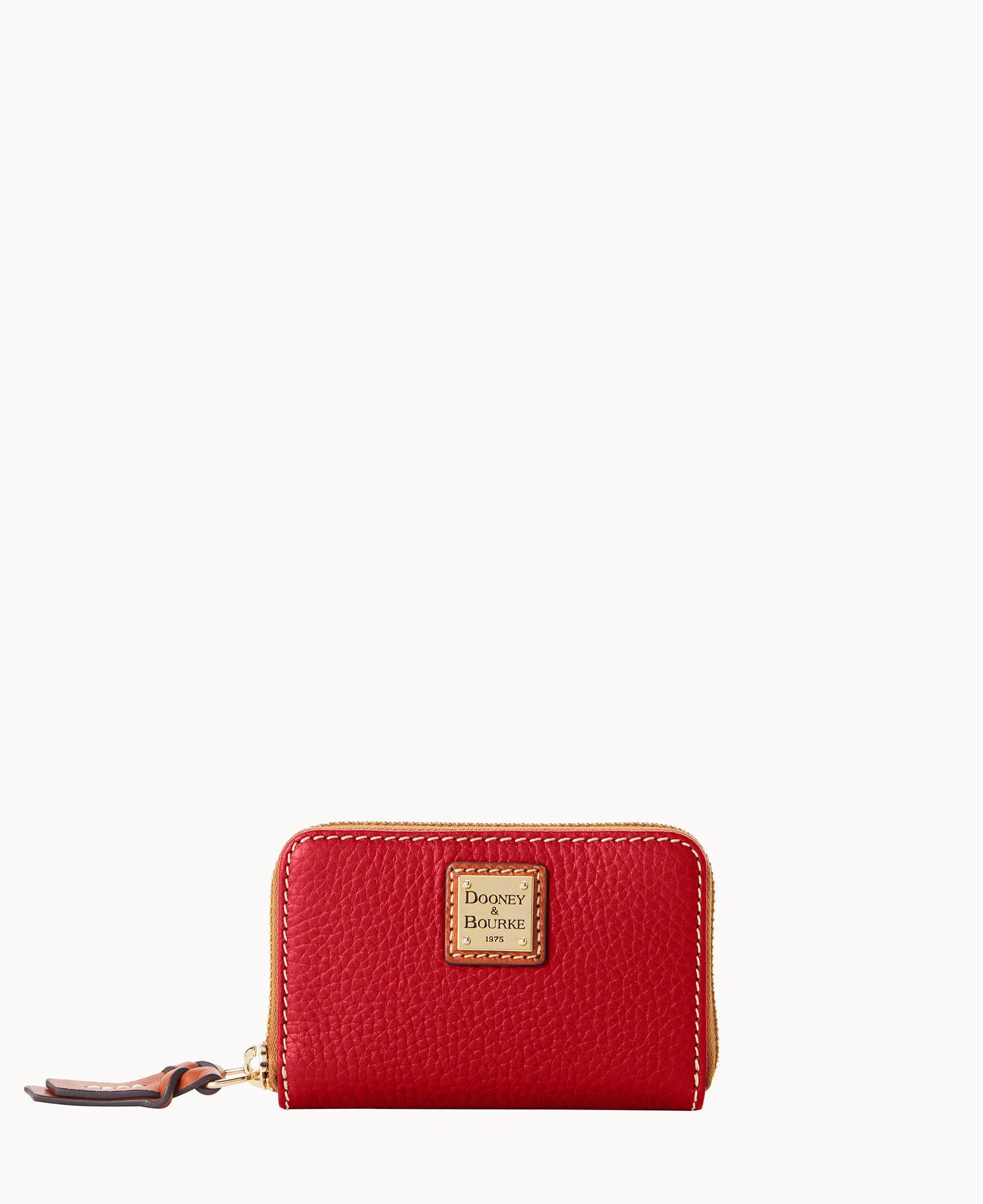 Pebble Grain Large Zip Around Credit Card Case - Image 19