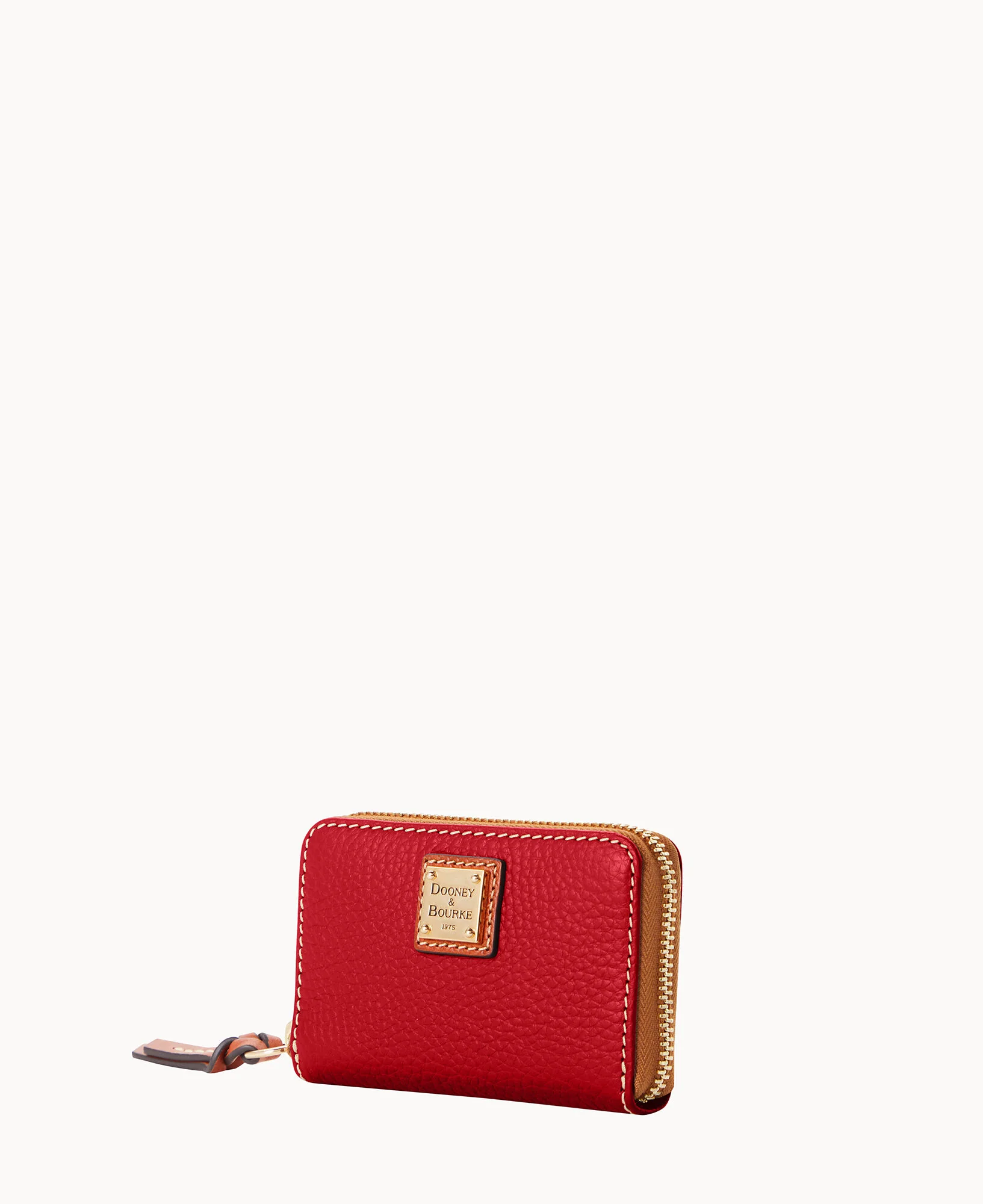Pebble Grain Large Zip Around Credit Card Case - Image 20