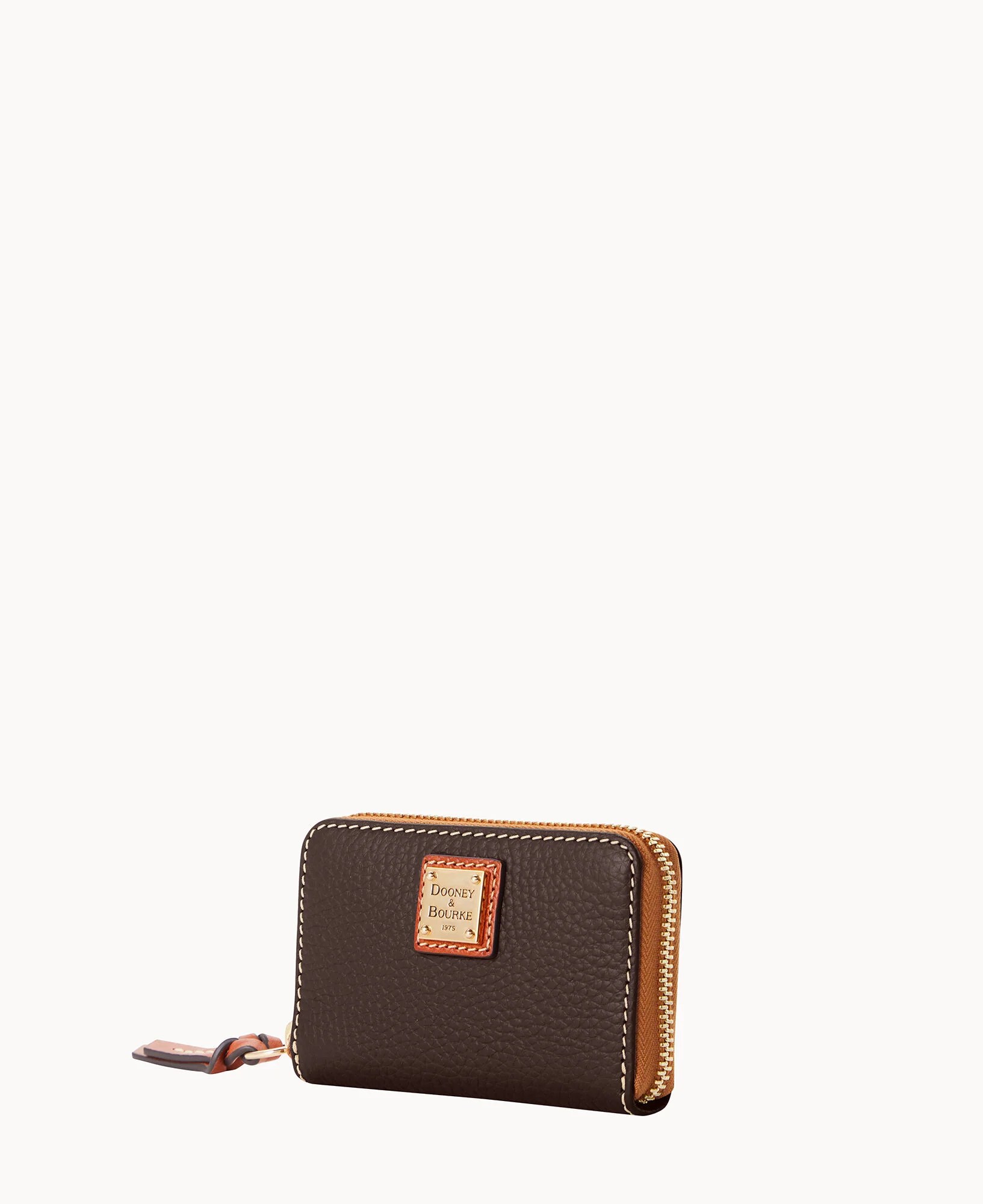 Pebble Grain Large Zip Around Credit Card Case - Image 38