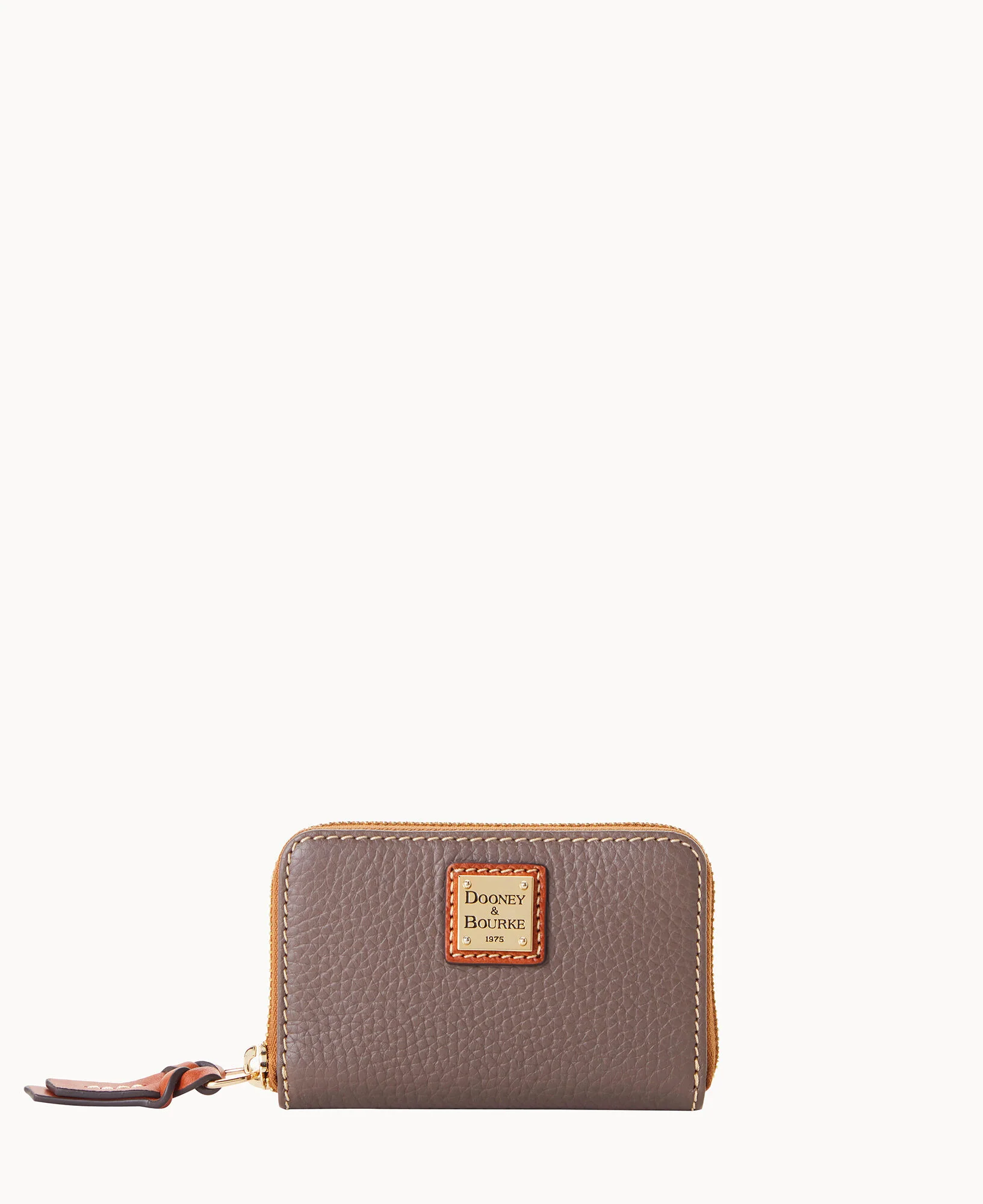 Pebble Grain Large Zip Around Credit Card Case - Image 43