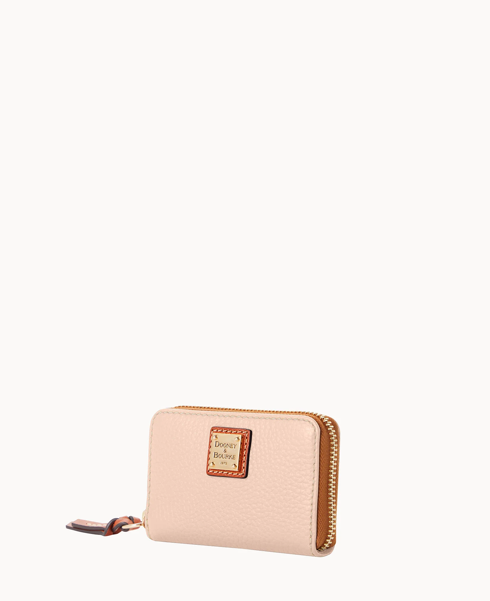 Pebble Grain Large Zip Around Credit Card Case - Image 59