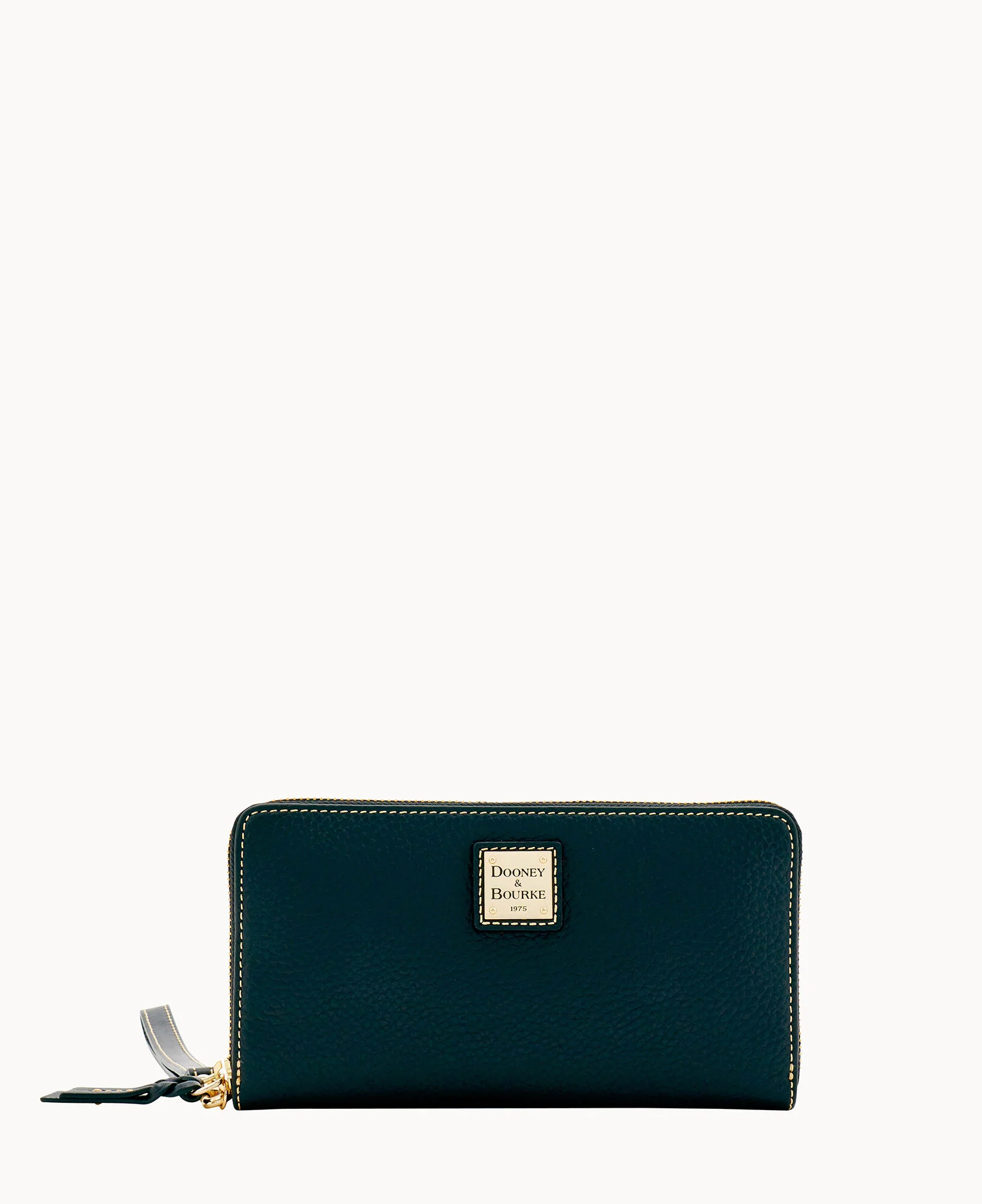 Pebble Grain Large Zip Around Wristlet - Image 22