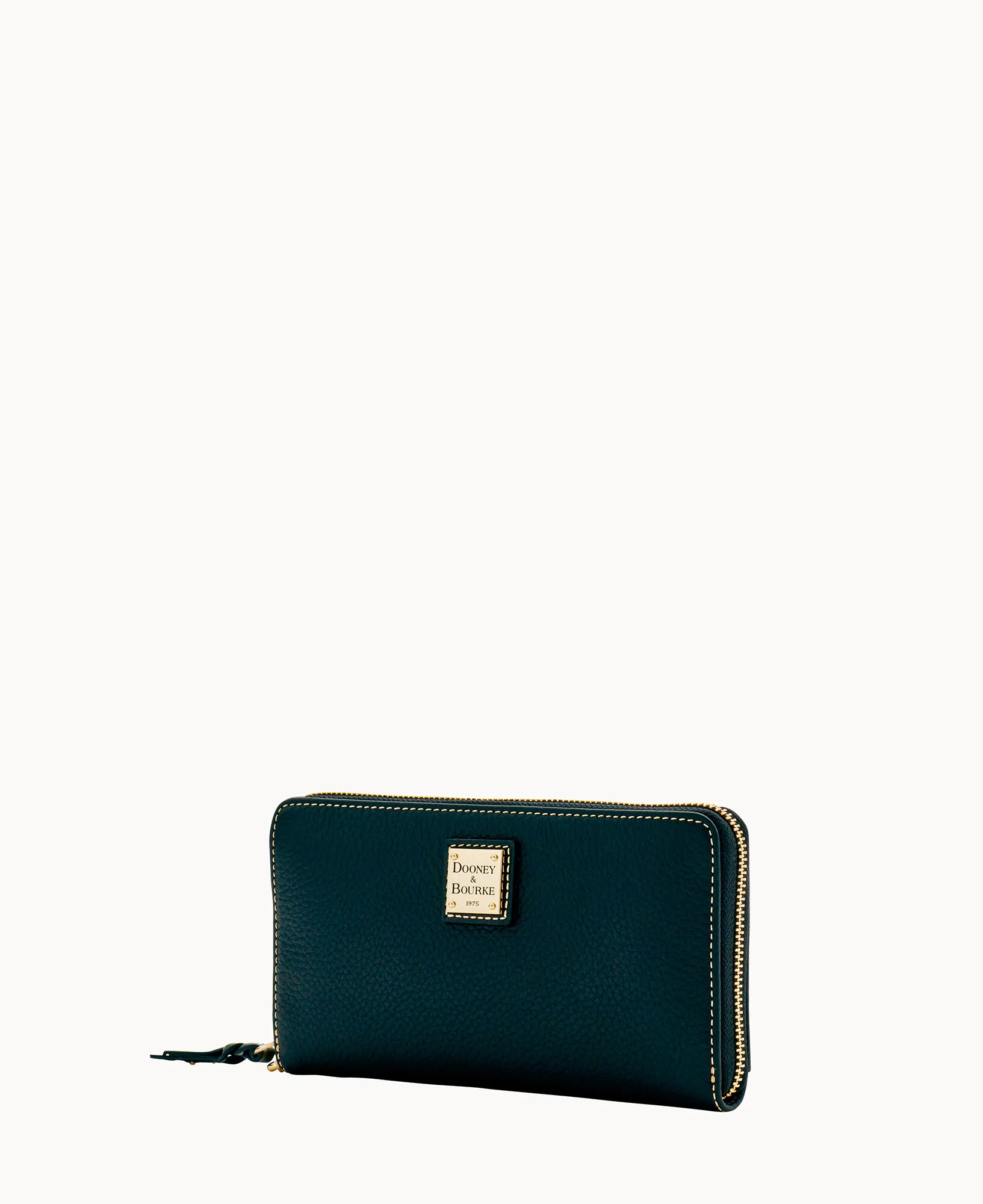 Pebble Grain Large Zip Around Wristlet - Image 23