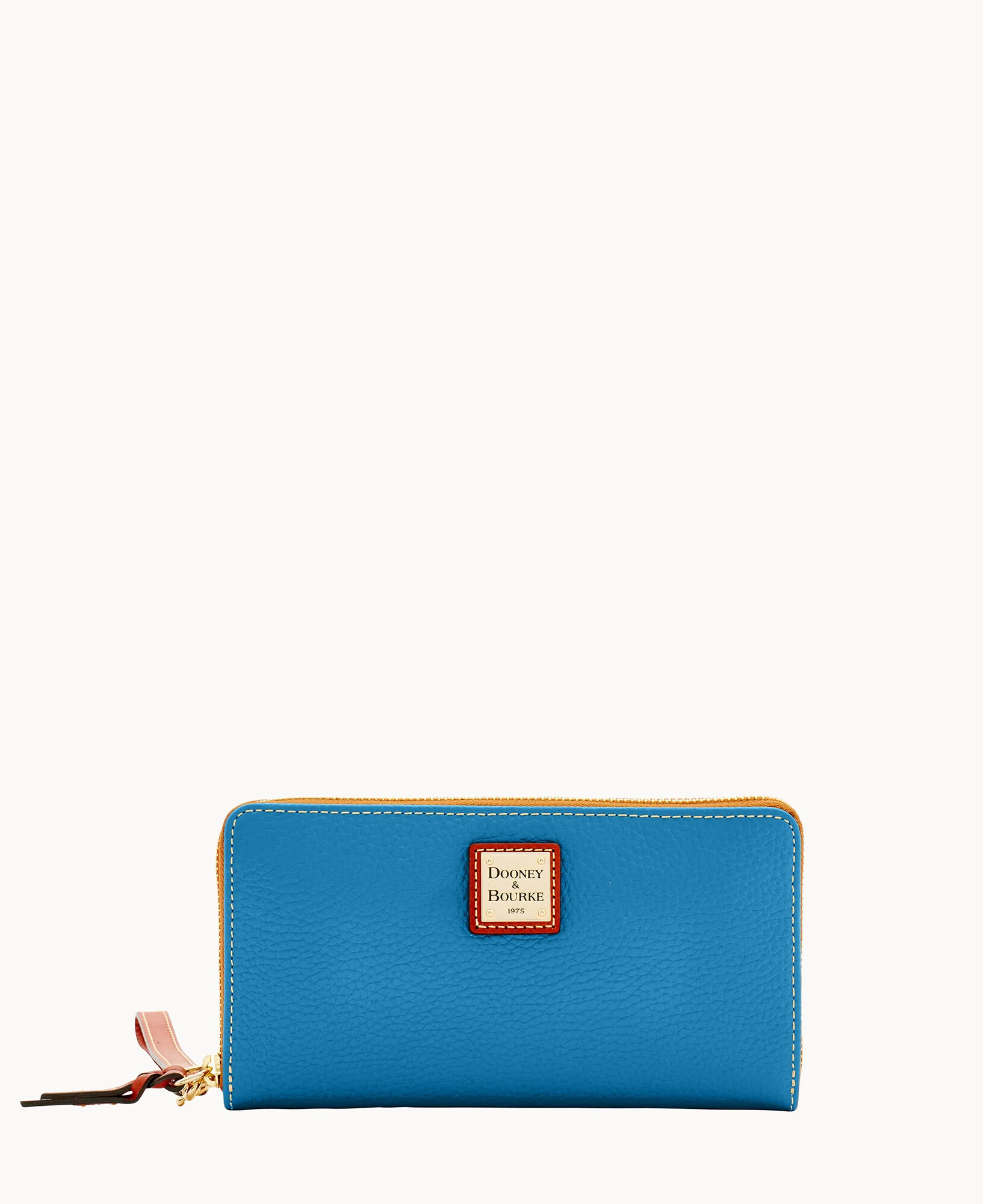 Pebble Grain Large Zip Around Wristlet - Image 31