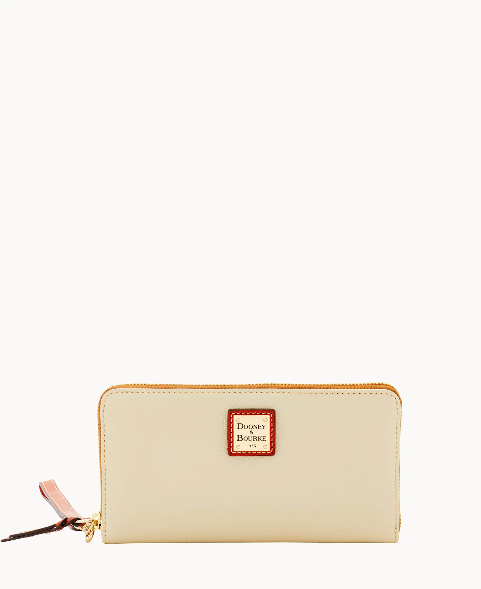 Pebble Grain Large Zip Around Wristlet - Image 34