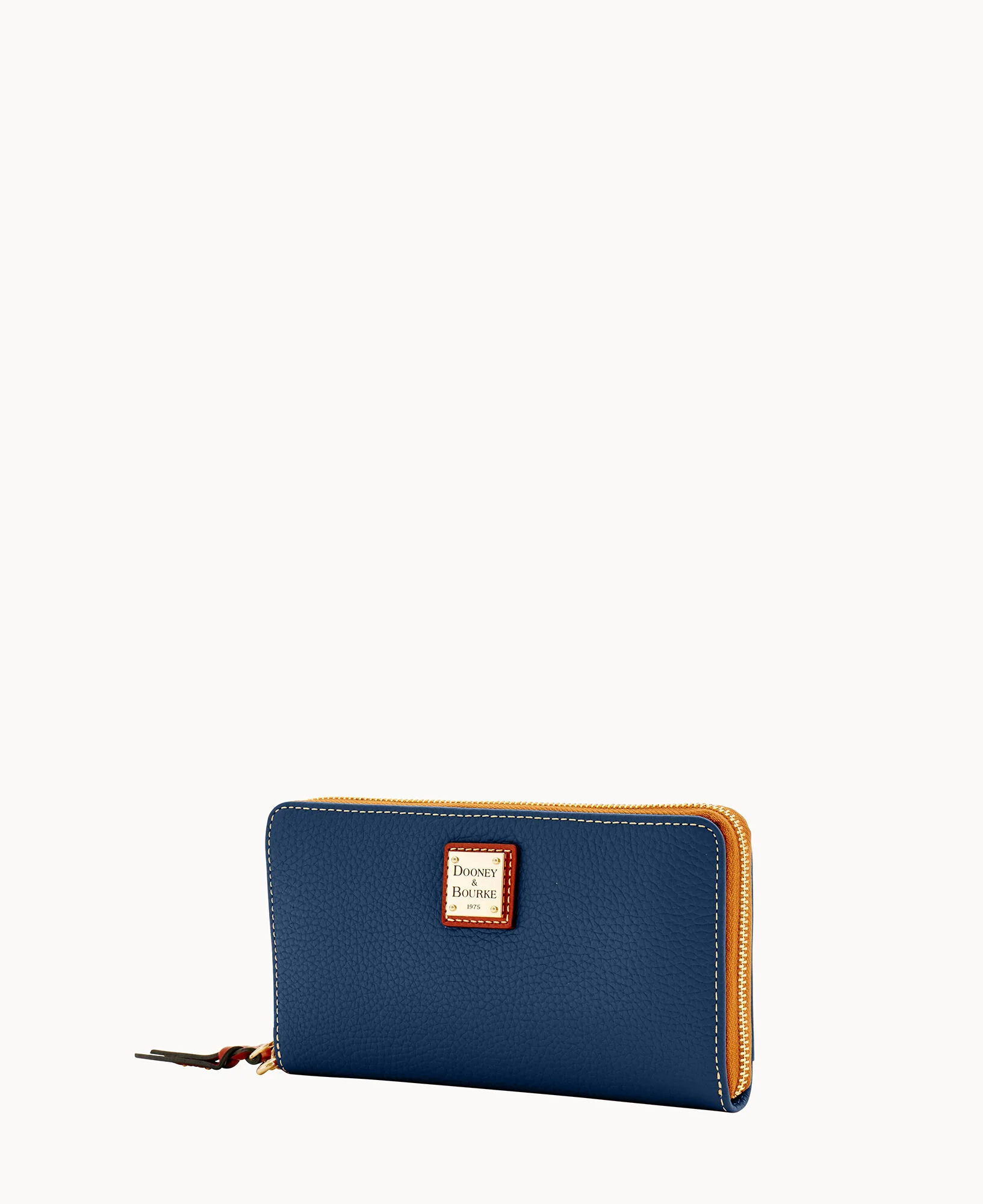 Pebble Grain Large Zip Around Wristlet - Image 47
