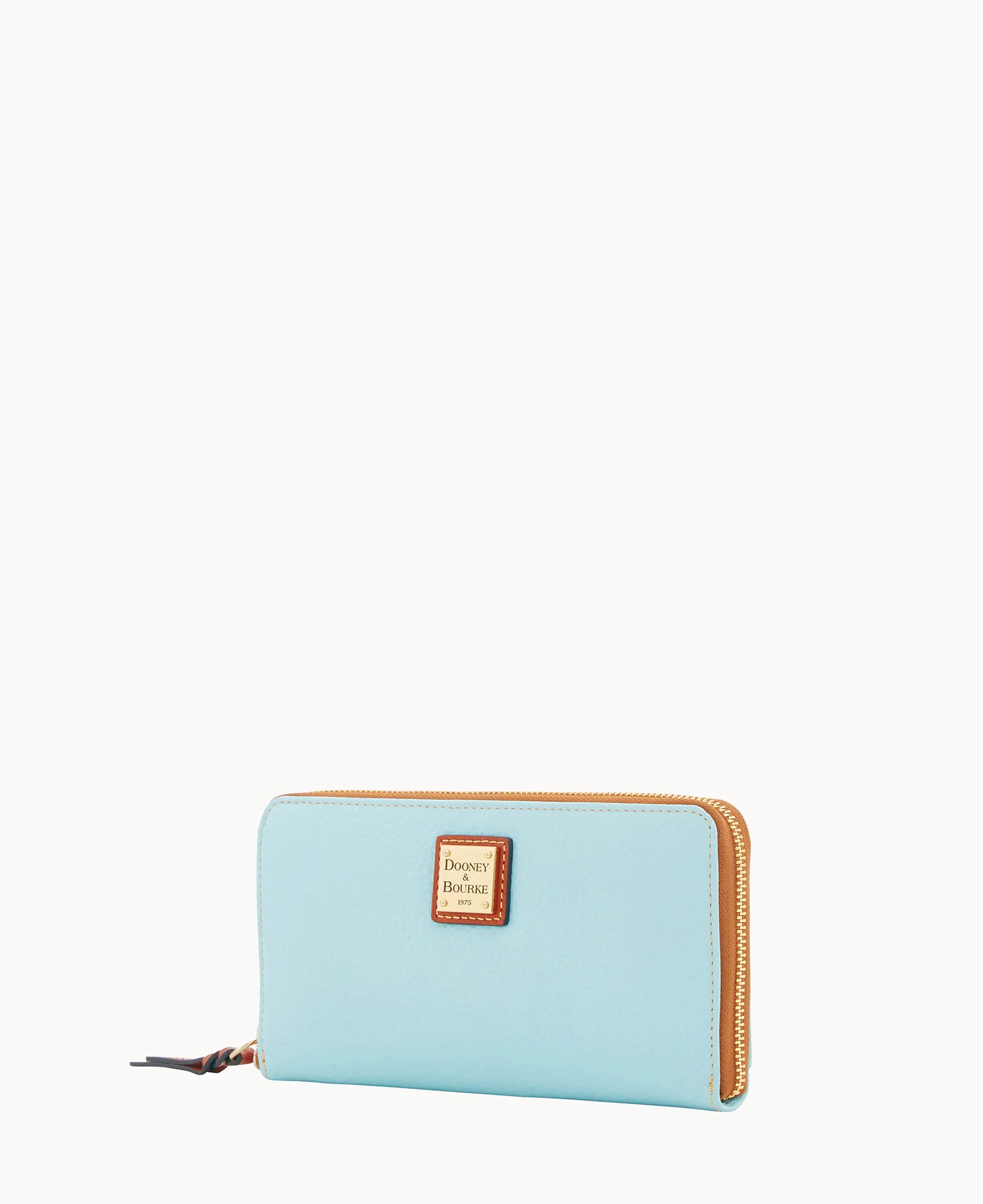 Pebble Grain Large Zip Around Wristlet - Image 59