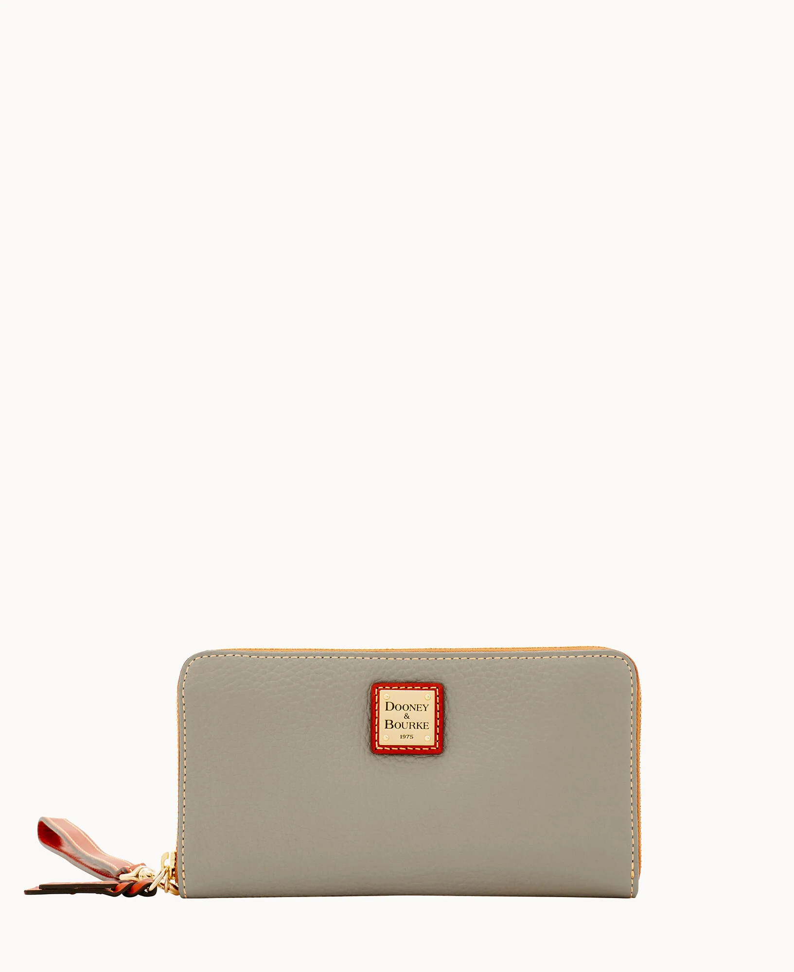 Pebble Grain Large Zip Around Wristlet - Image 70