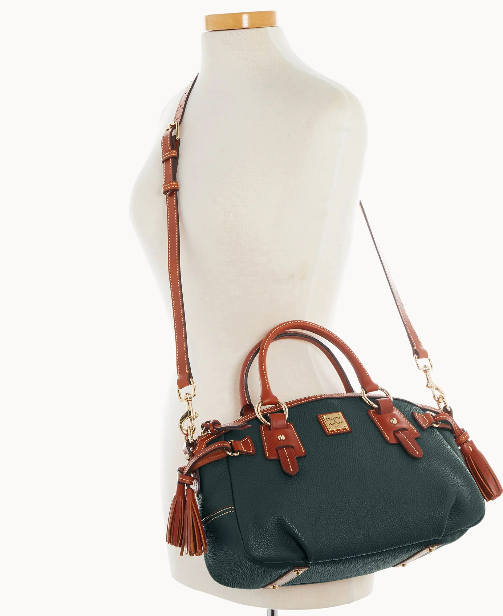 Pebble Grain Medium Mail Satchel - Image 12