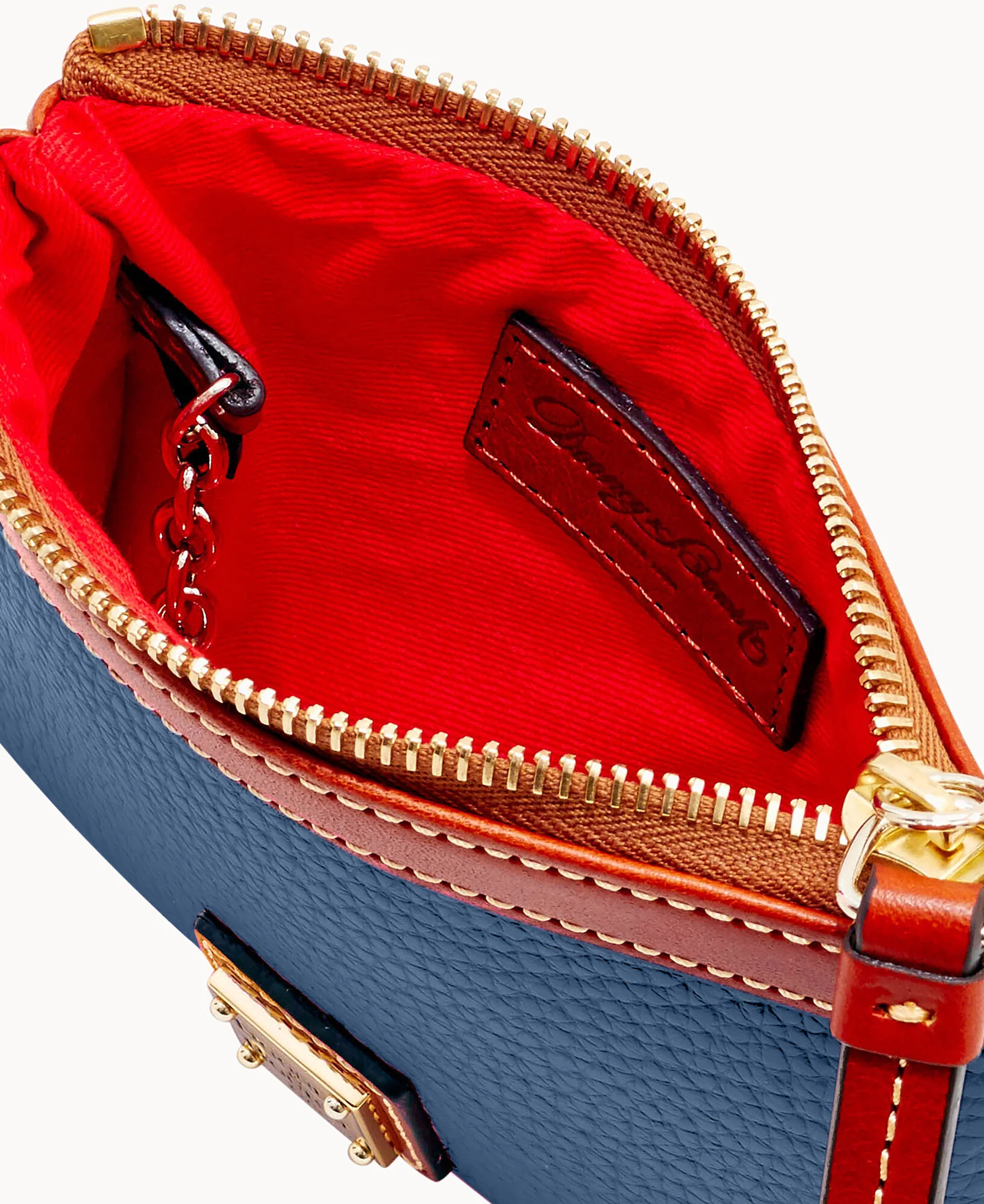 Pebble Grain Medium Wristlet - Image 24