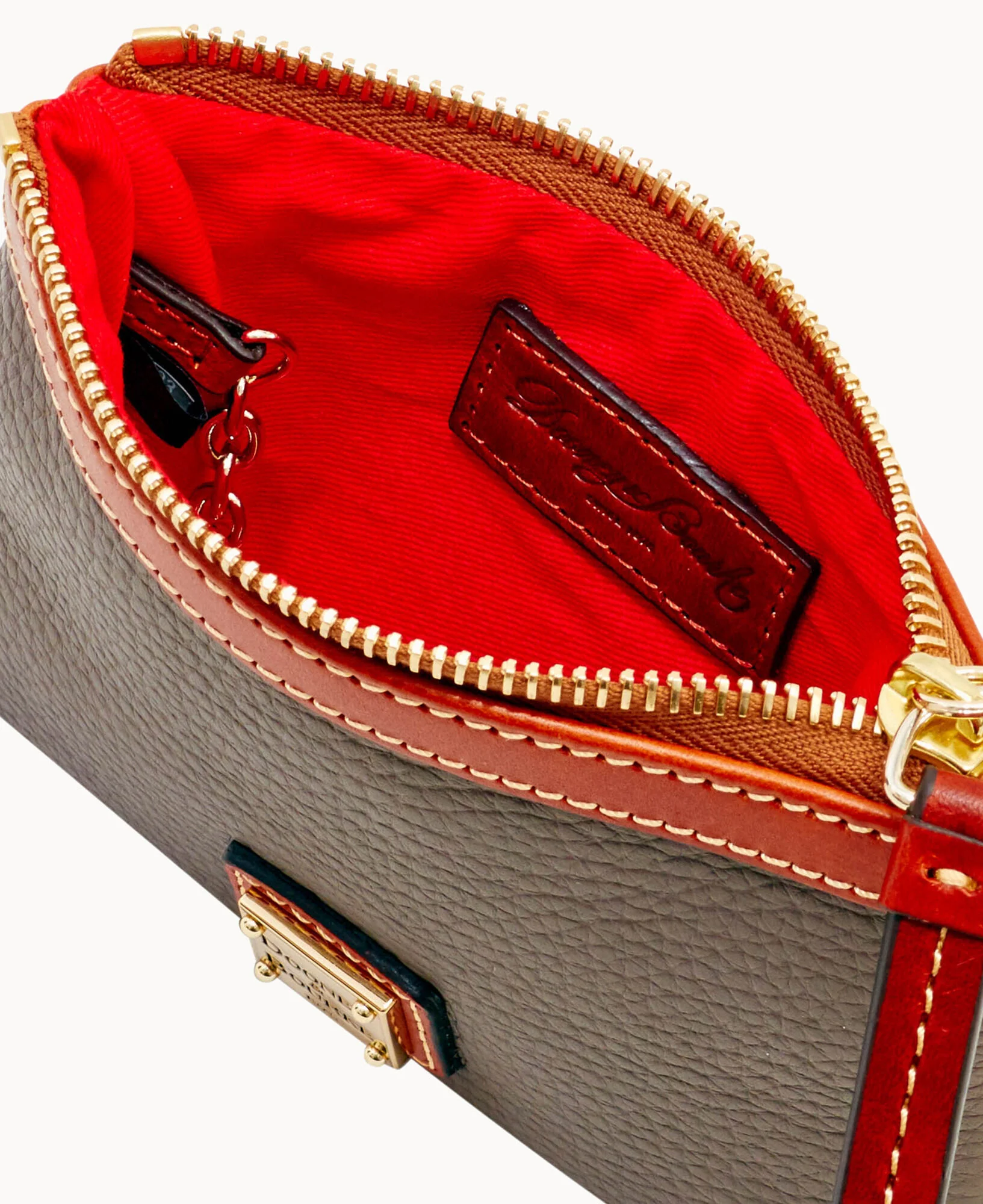 Pebble Grain Medium Wristlet - Image 27