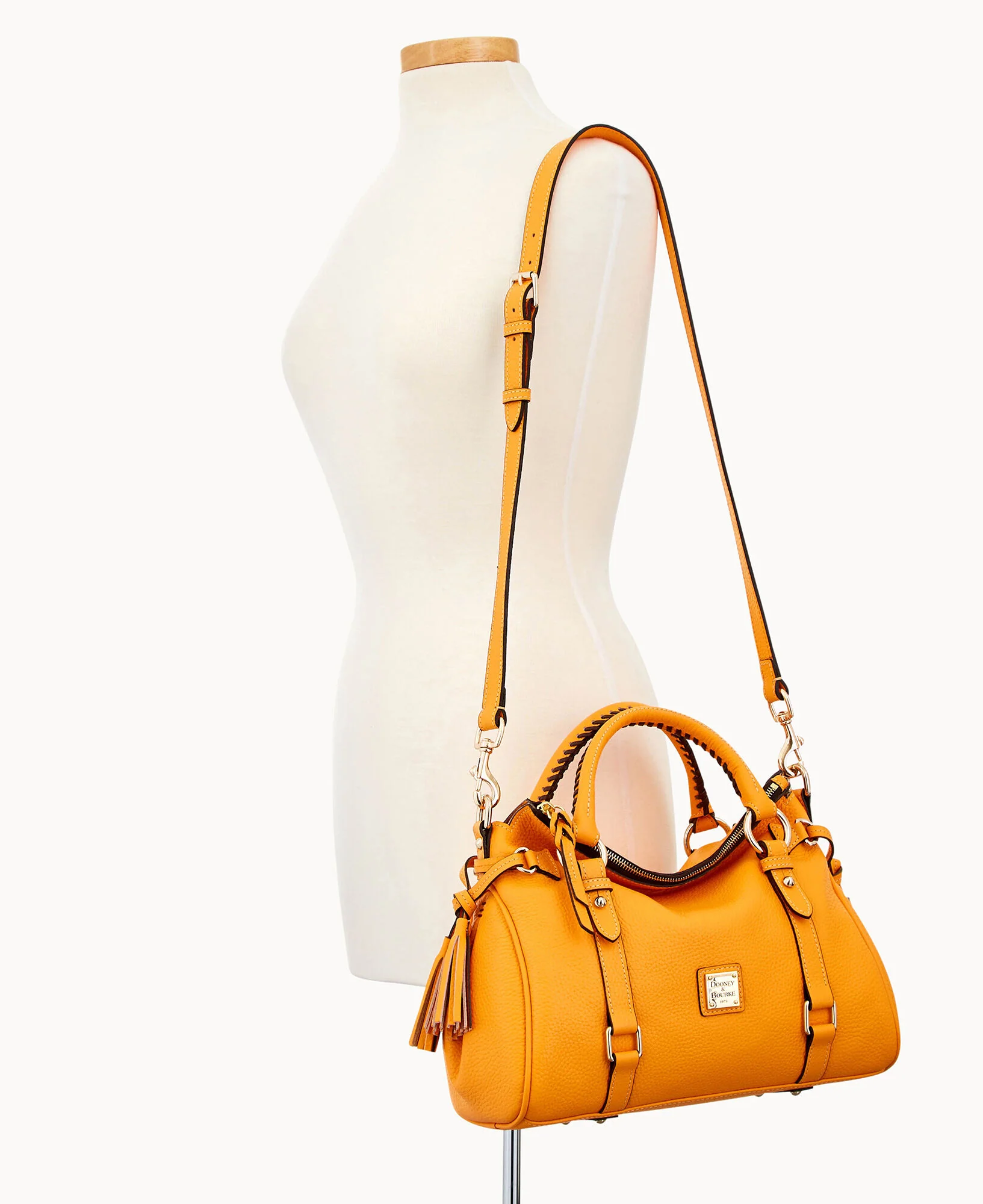 Pebble Grain Satchel - Image 59