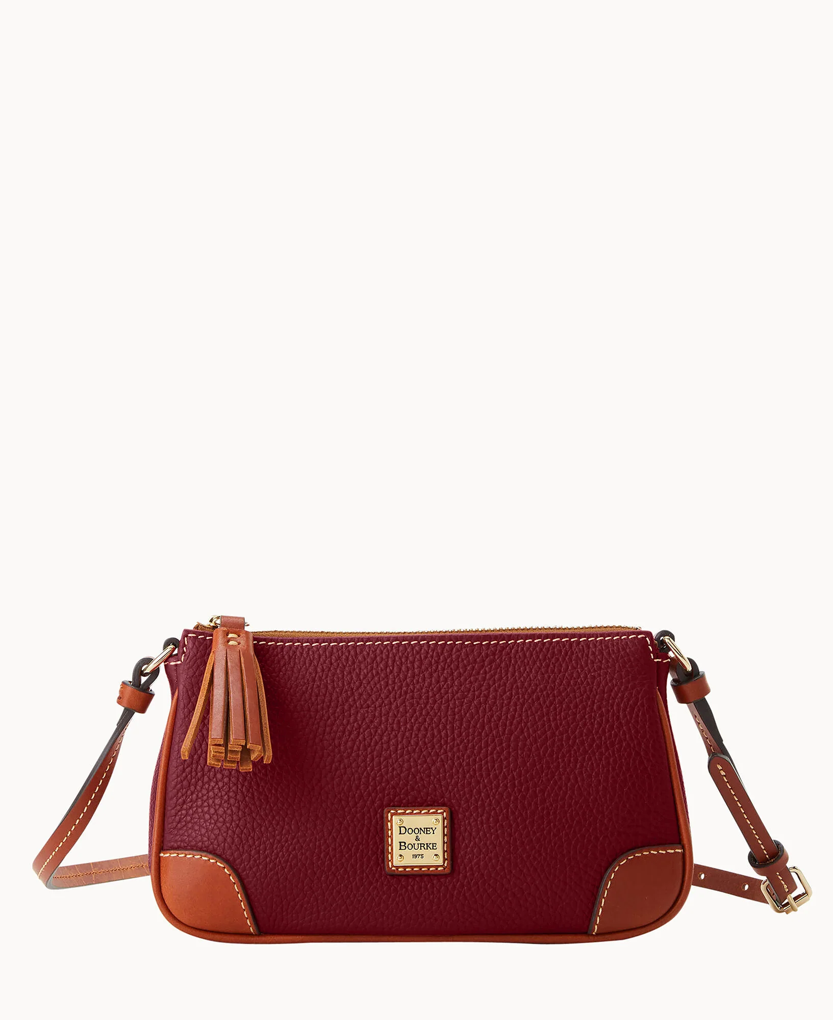 Pebble Grain Slim Crossbody