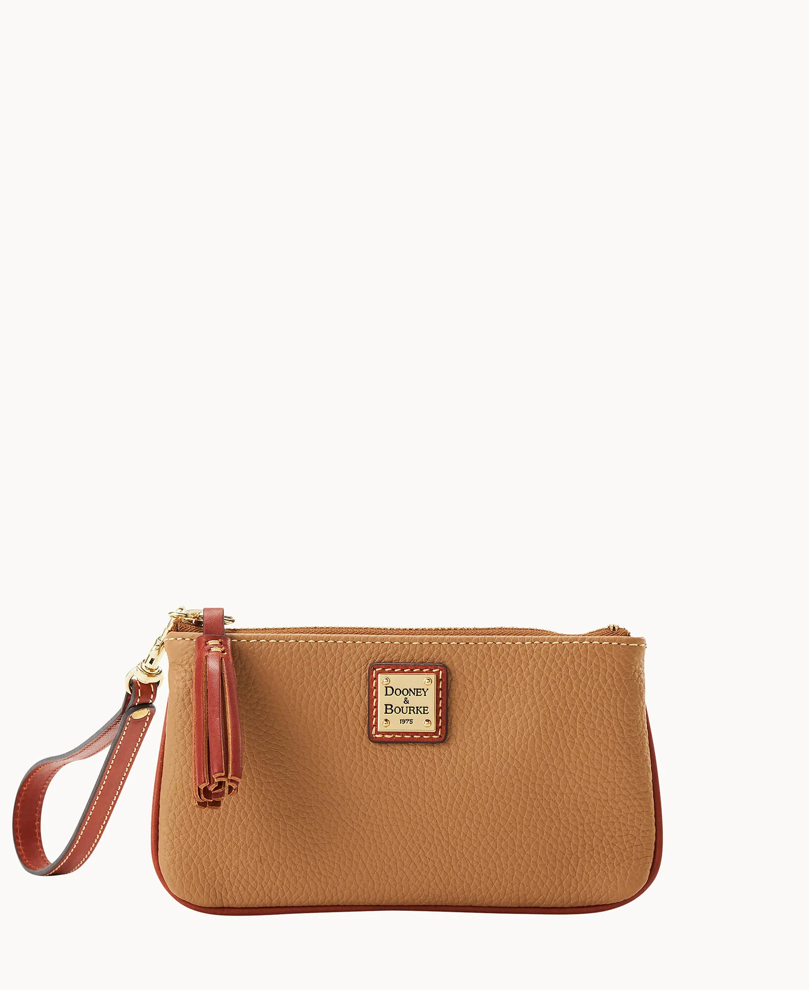 Pebble Grain Small Carrington Wristlet - Image 16