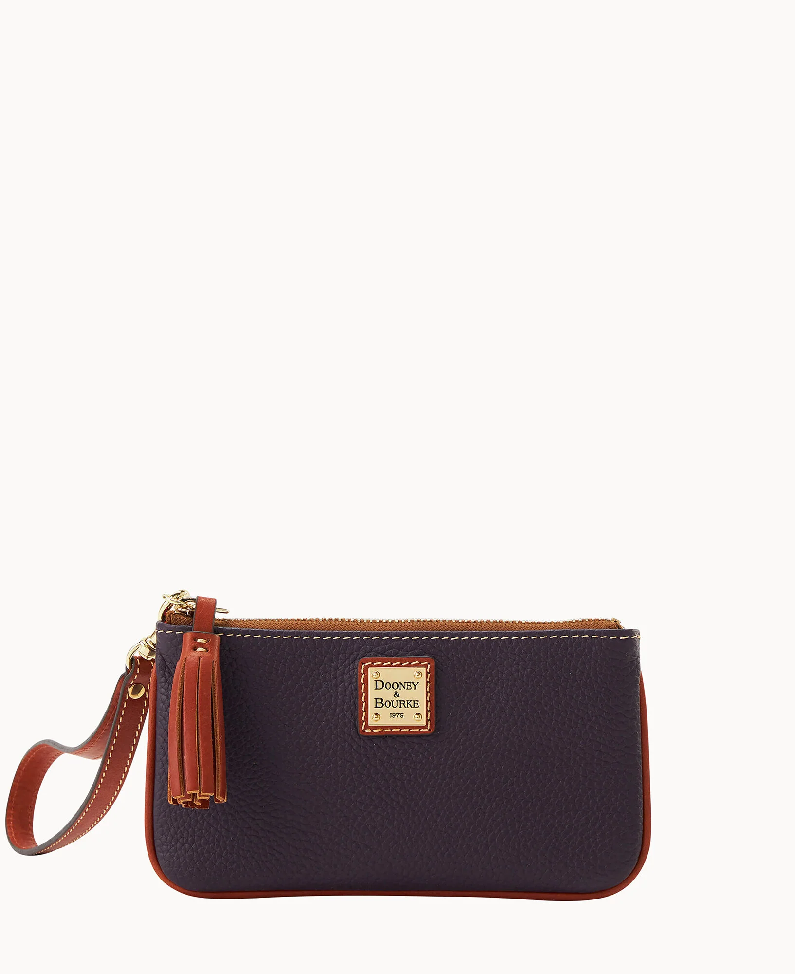 Pebble Grain Small Carrington Wristlet - Image 25