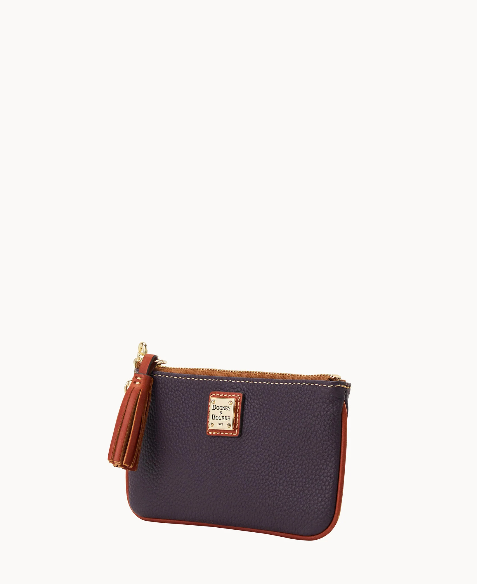 Pebble Grain Small Carrington Wristlet - Image 26