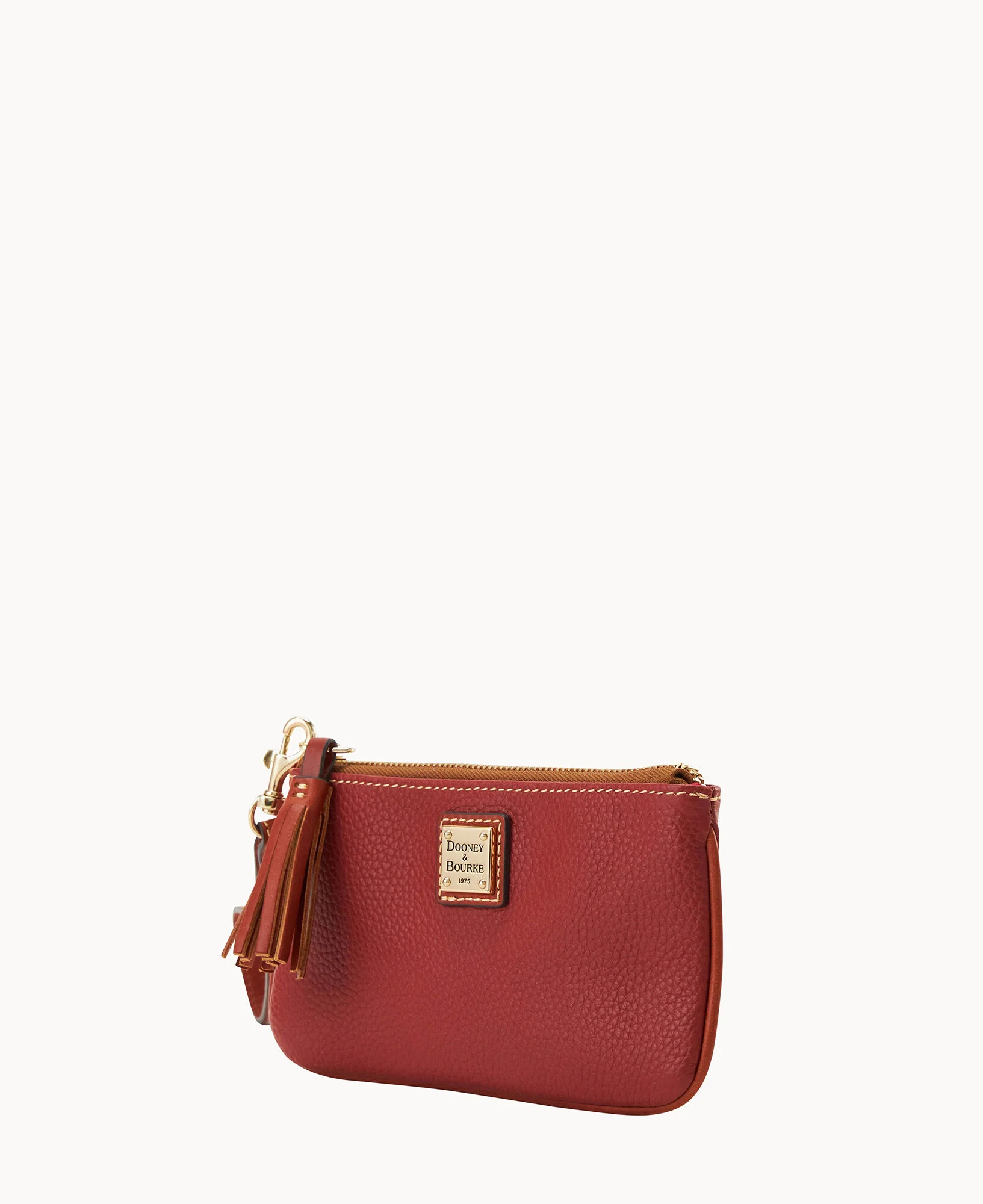 Pebble Grain Small Carrington Wristlet - Image 29