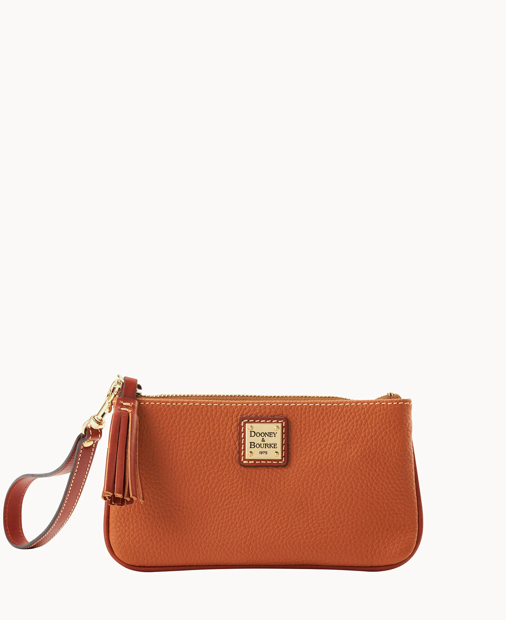 Pebble Grain Small Carrington Wristlet - Image 31