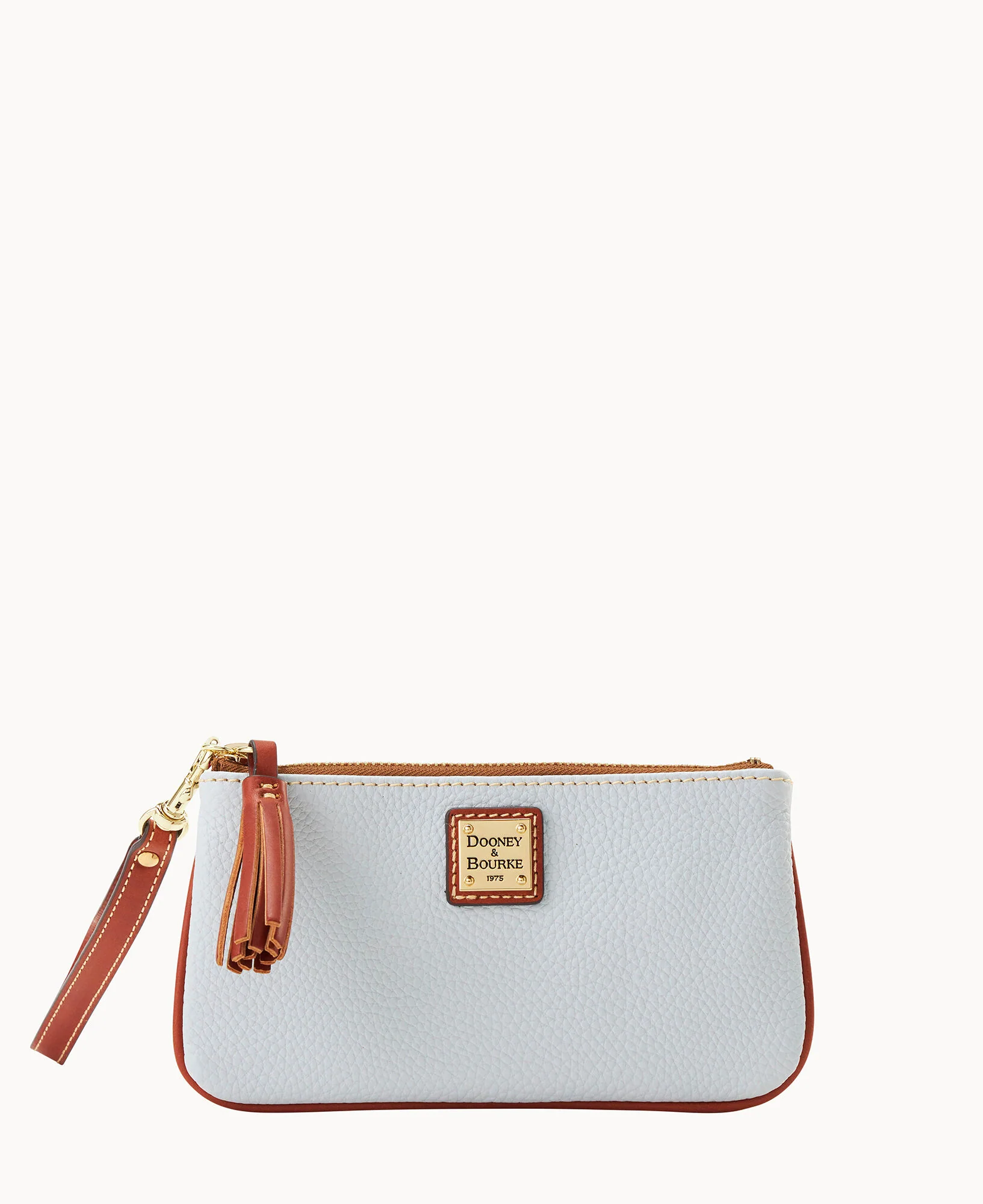 Pebble Grain Small Carrington Wristlet - Image 34