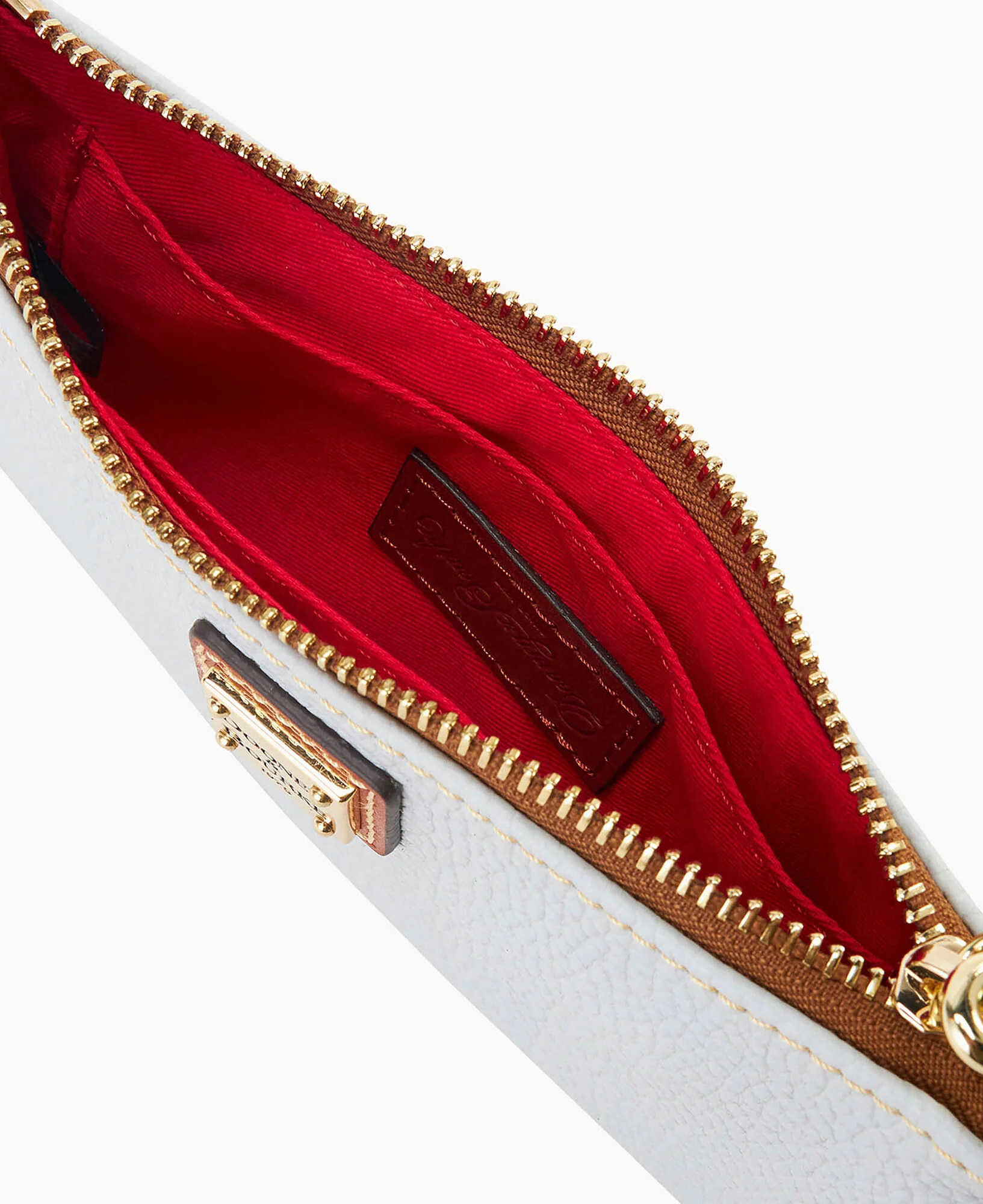 Pebble Grain Small Carrington Wristlet - Image 36