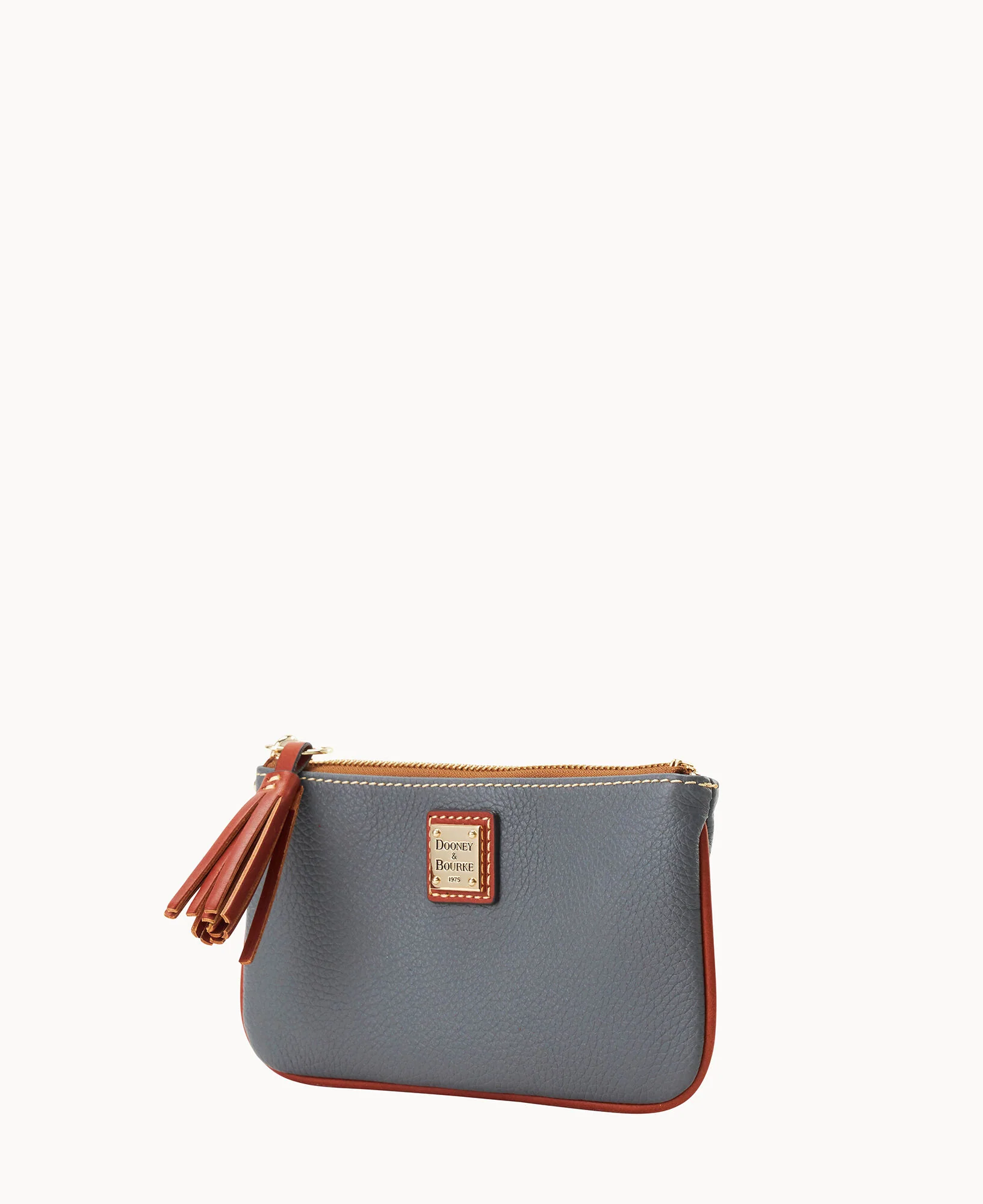 Pebble Grain Small Carrington Wristlet - Image 38