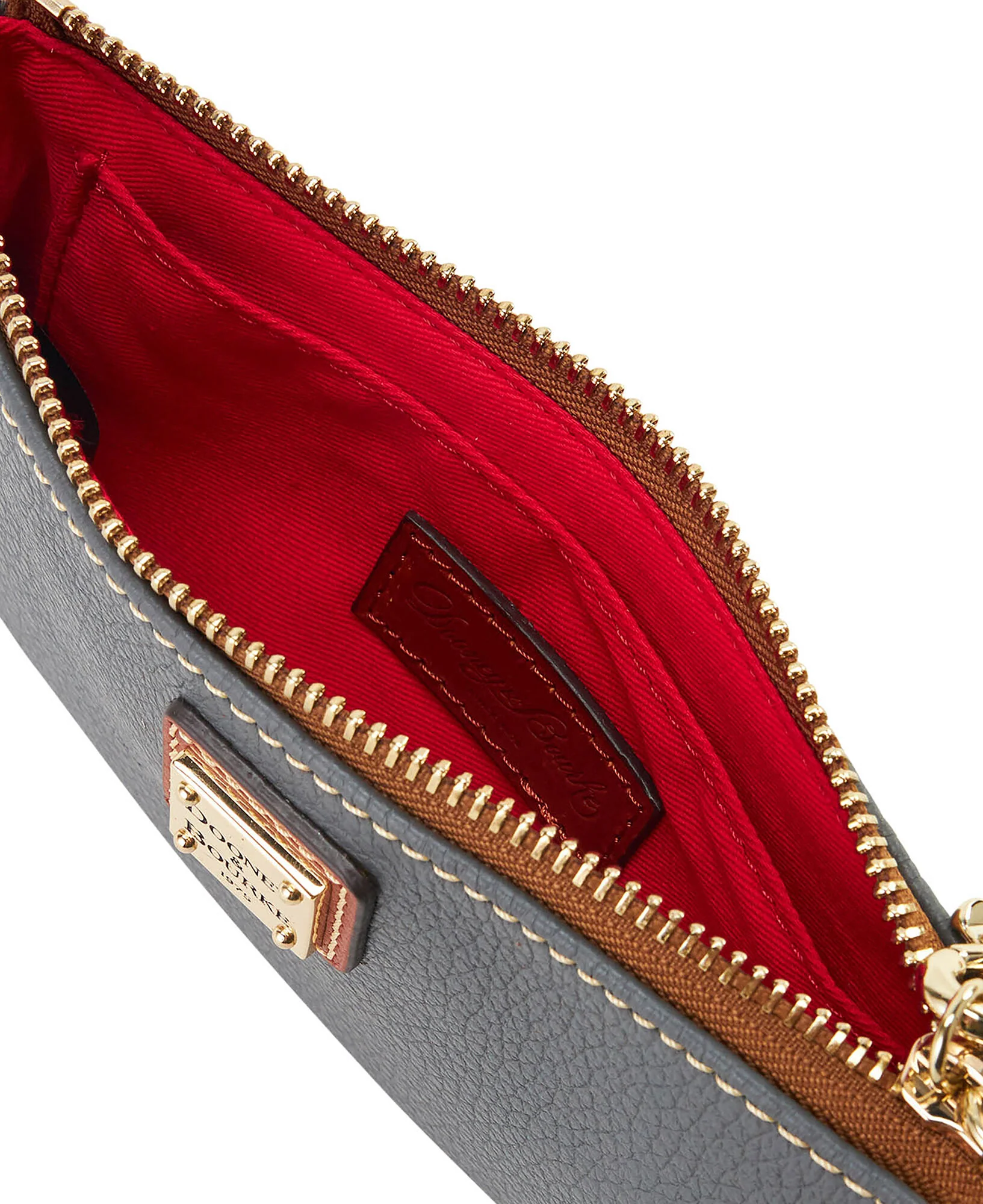 Pebble Grain Small Carrington Wristlet - Image 39