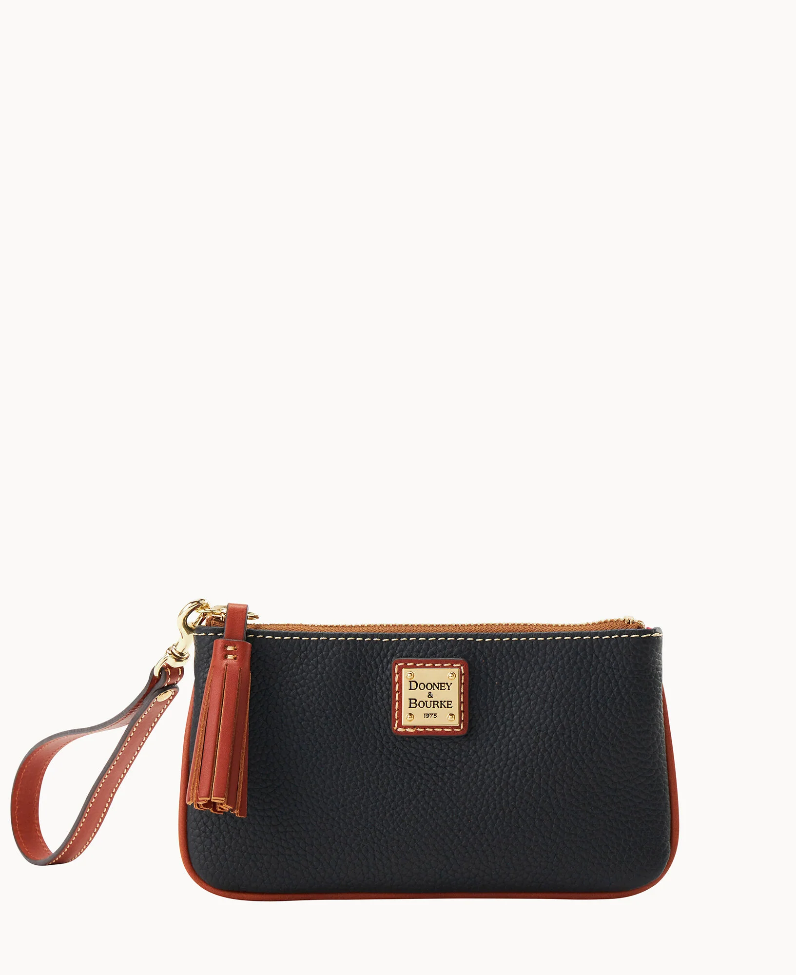 Pebble Grain Small Carrington Wristlet - Image 4