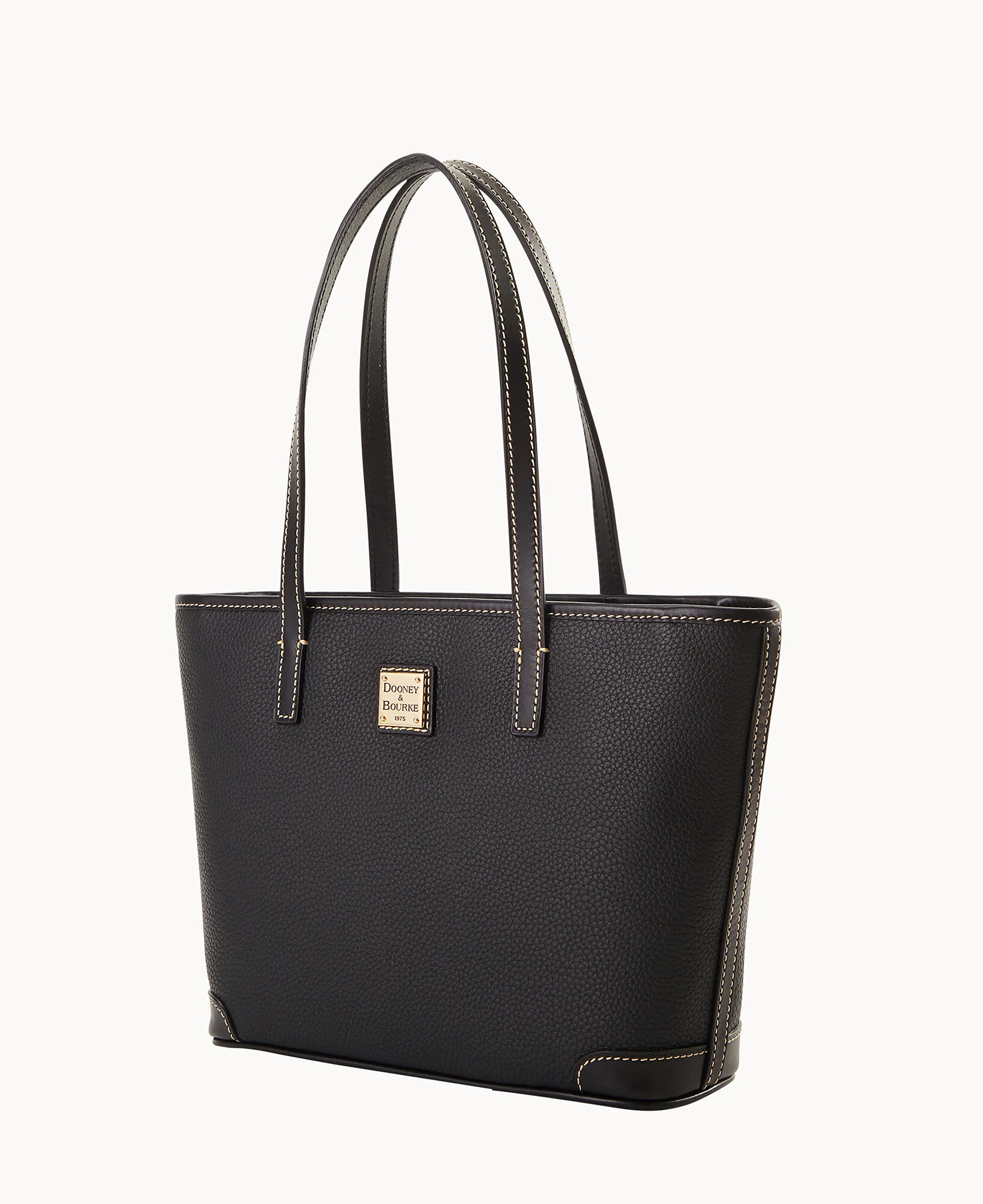 Pebble Grain Small Charleston Shopper - Image 17