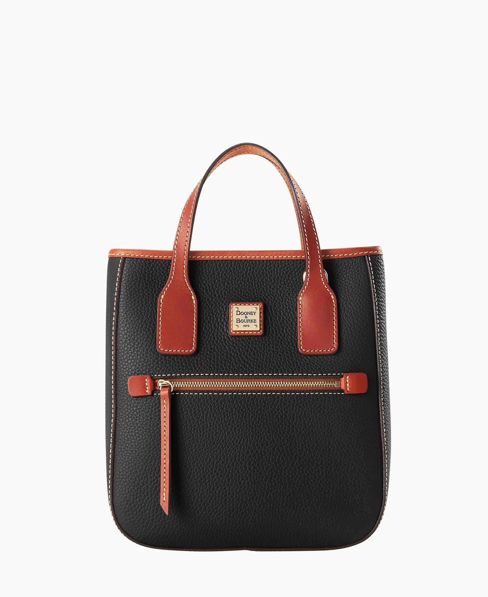Pebble Grain Small Handle Tote - Image 13