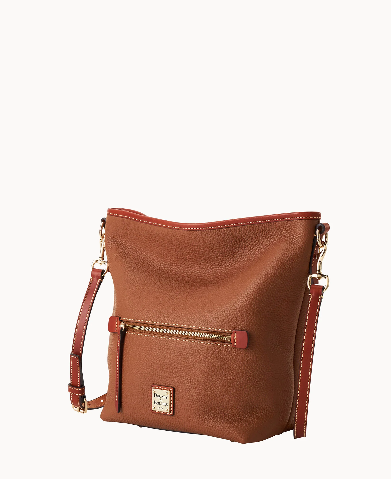 Pebble Grain Small Hobo Crossbody - Image 14