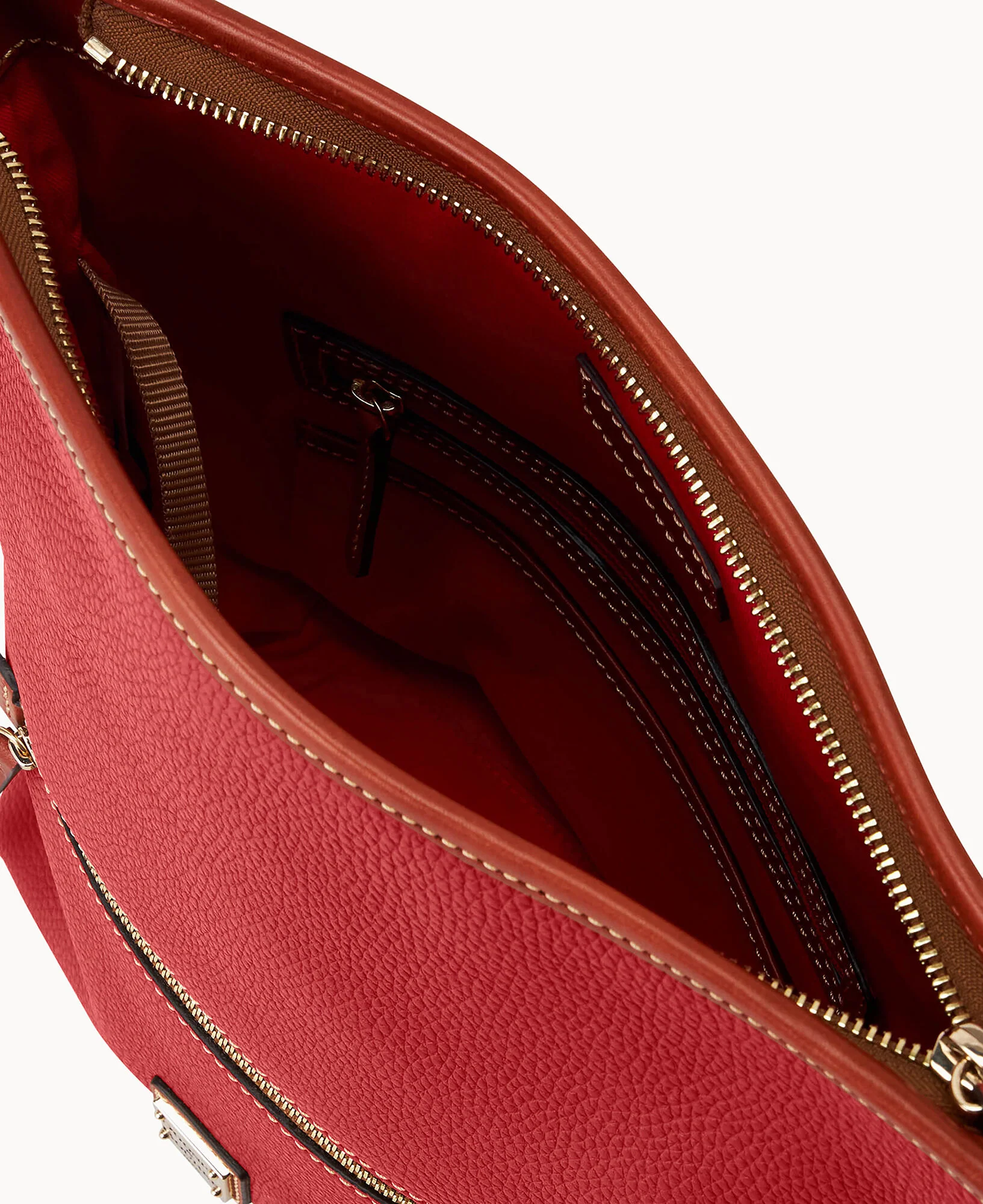 Pebble Grain Small Hobo Crossbody - Image 35