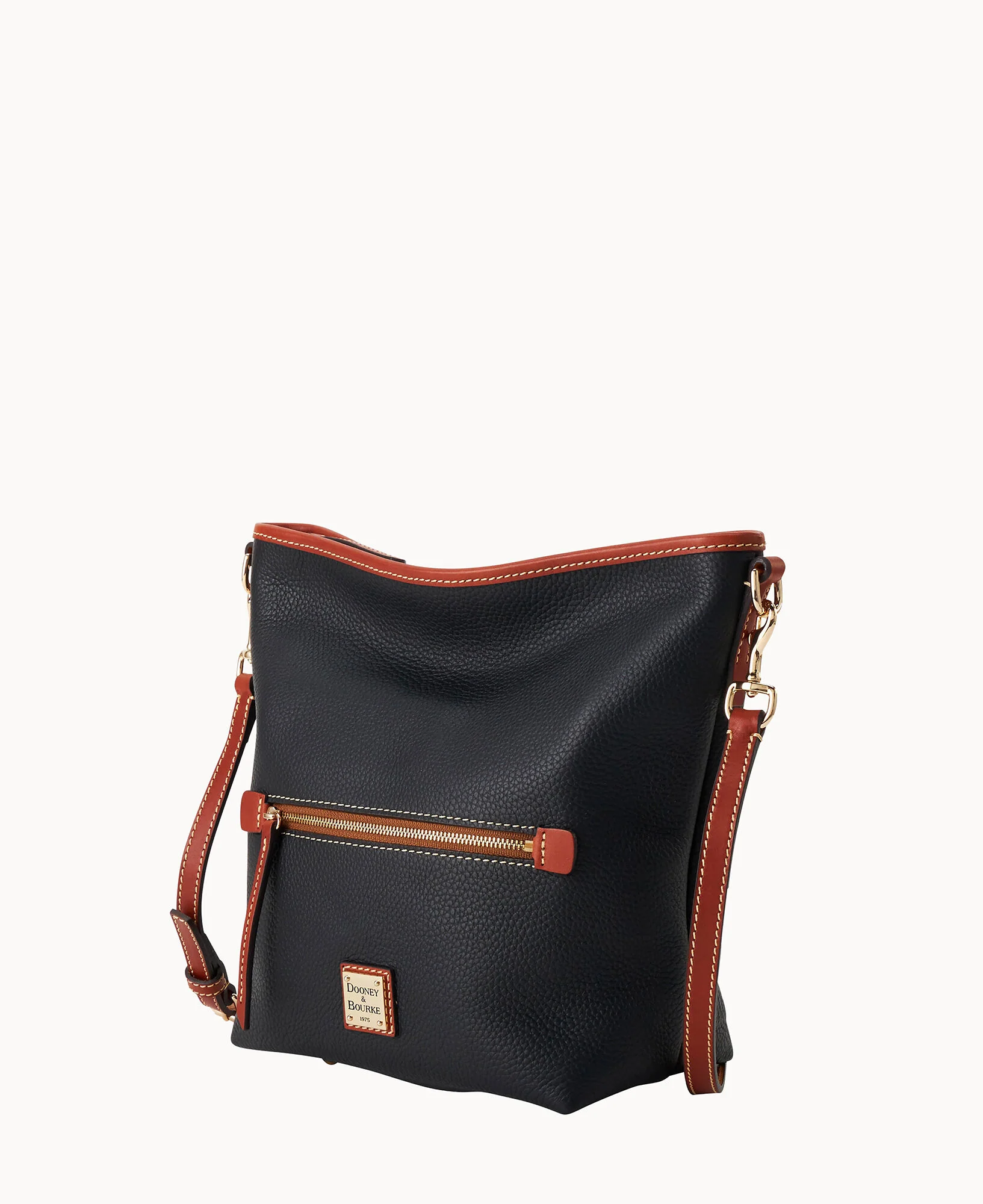 Pebble Grain Small Hobo Crossbody - Image 6