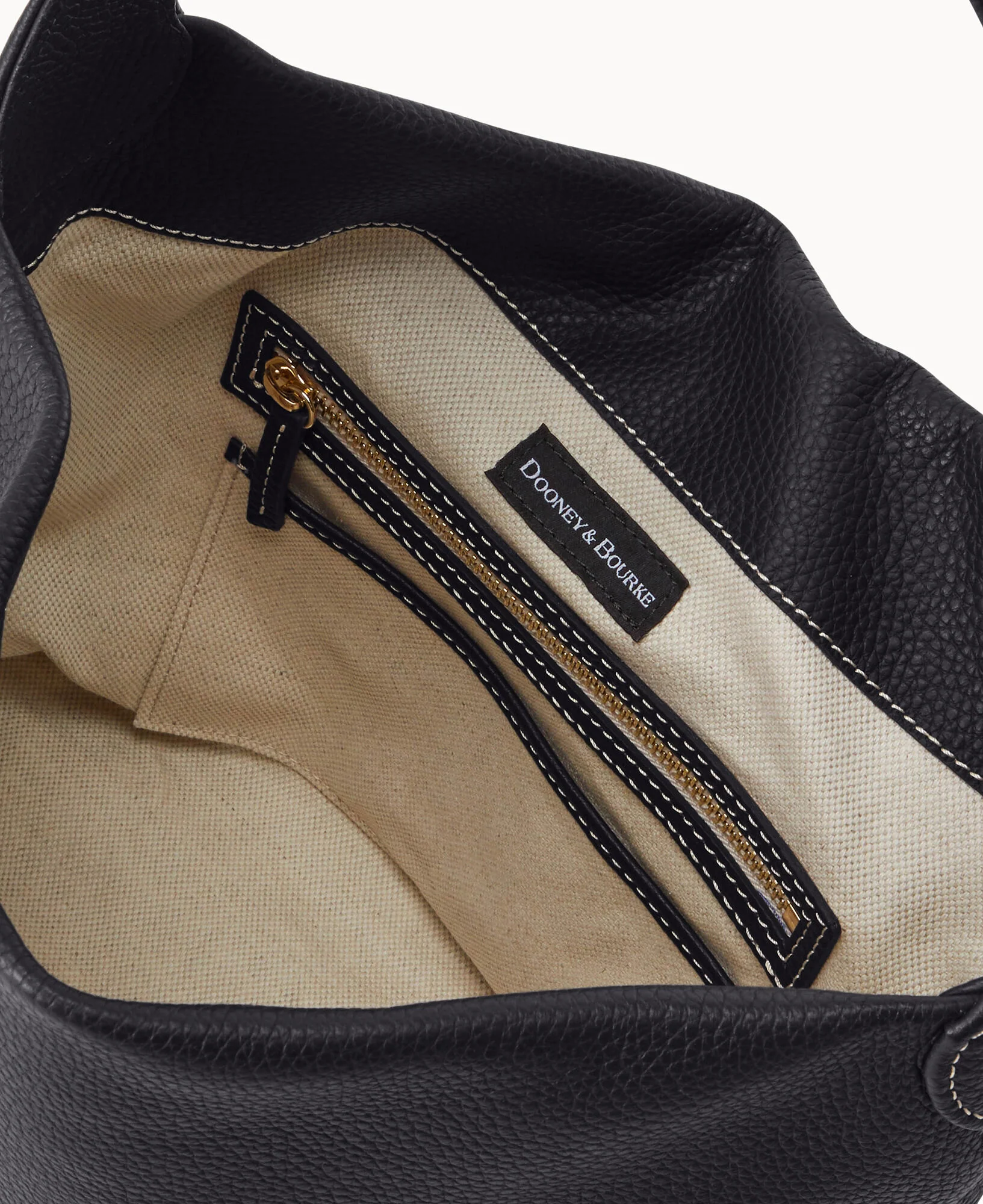 Pebble Grain Small Logo Lock Sac - Image 31