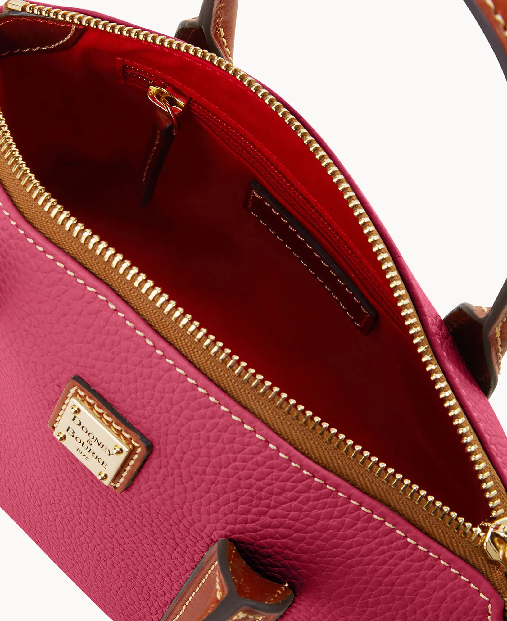 Pebble Grain Small Madeline Satchel - Image 13