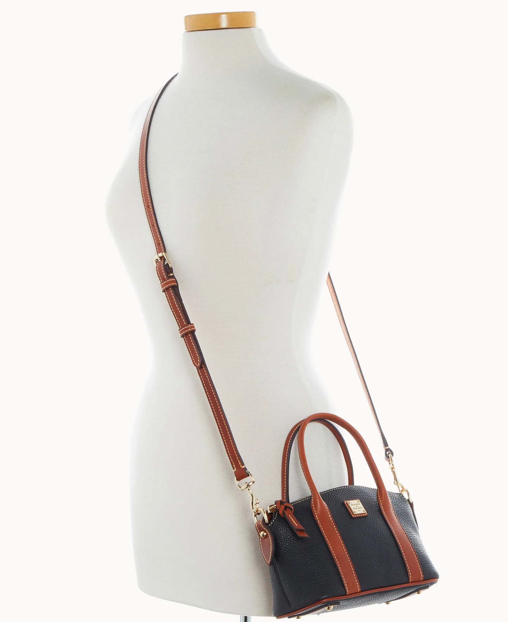 Pebble Grain Small Madeline Satchel - Image 30